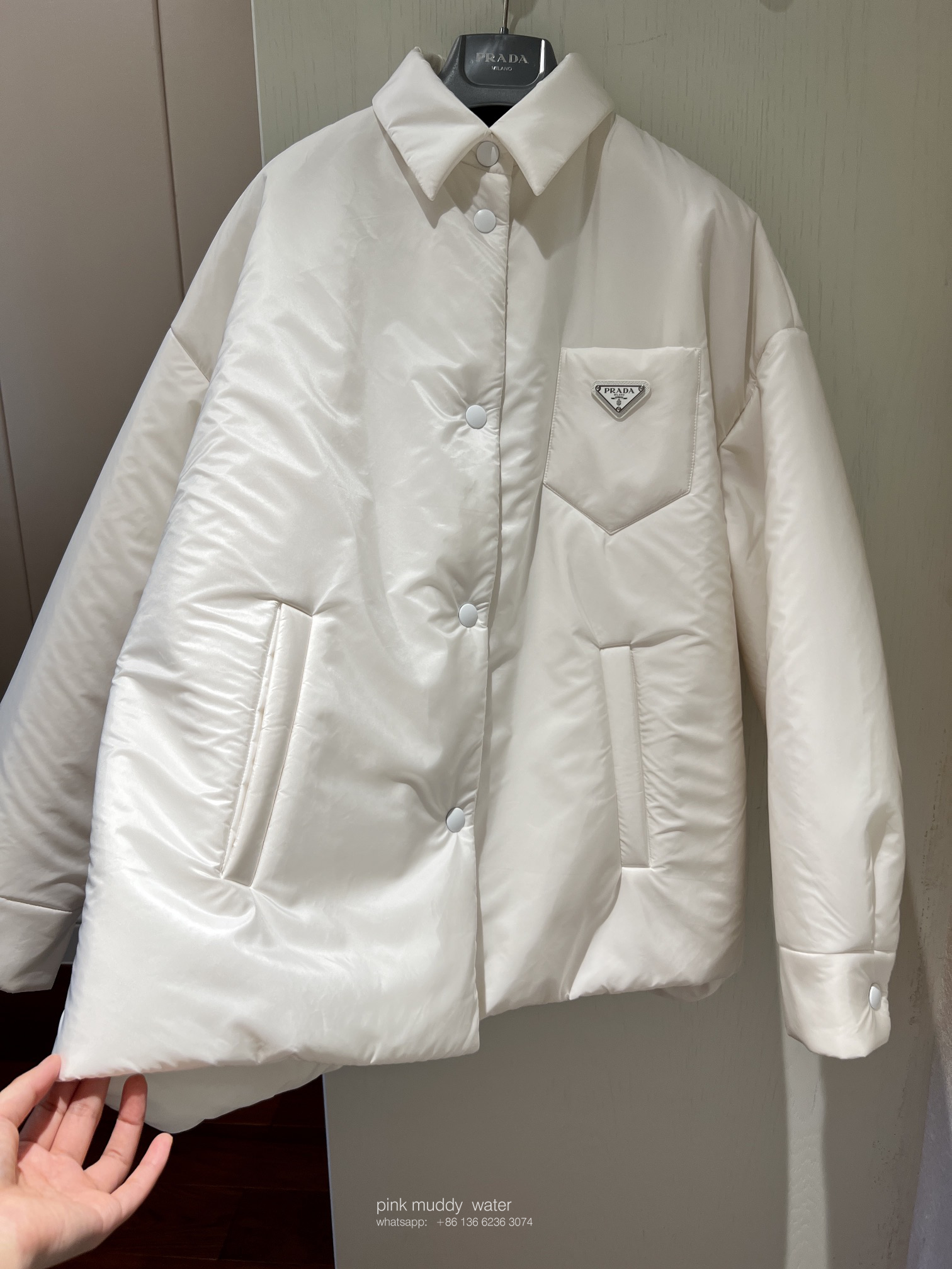 Light Re-Nylon padded jacket