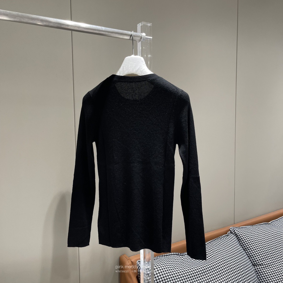Wool, cashmere and lamé crew-neck sweater