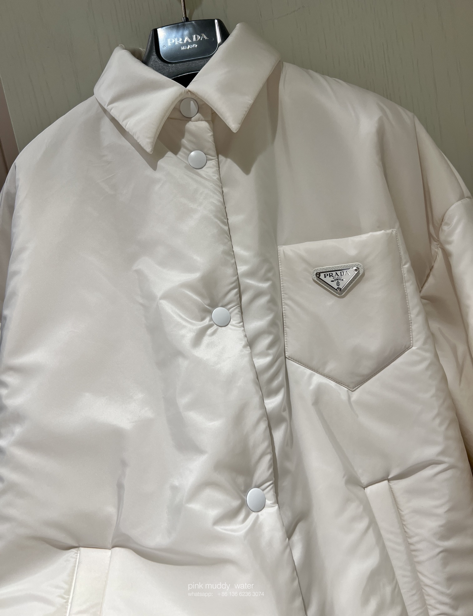 Light Re-Nylon padded jacket