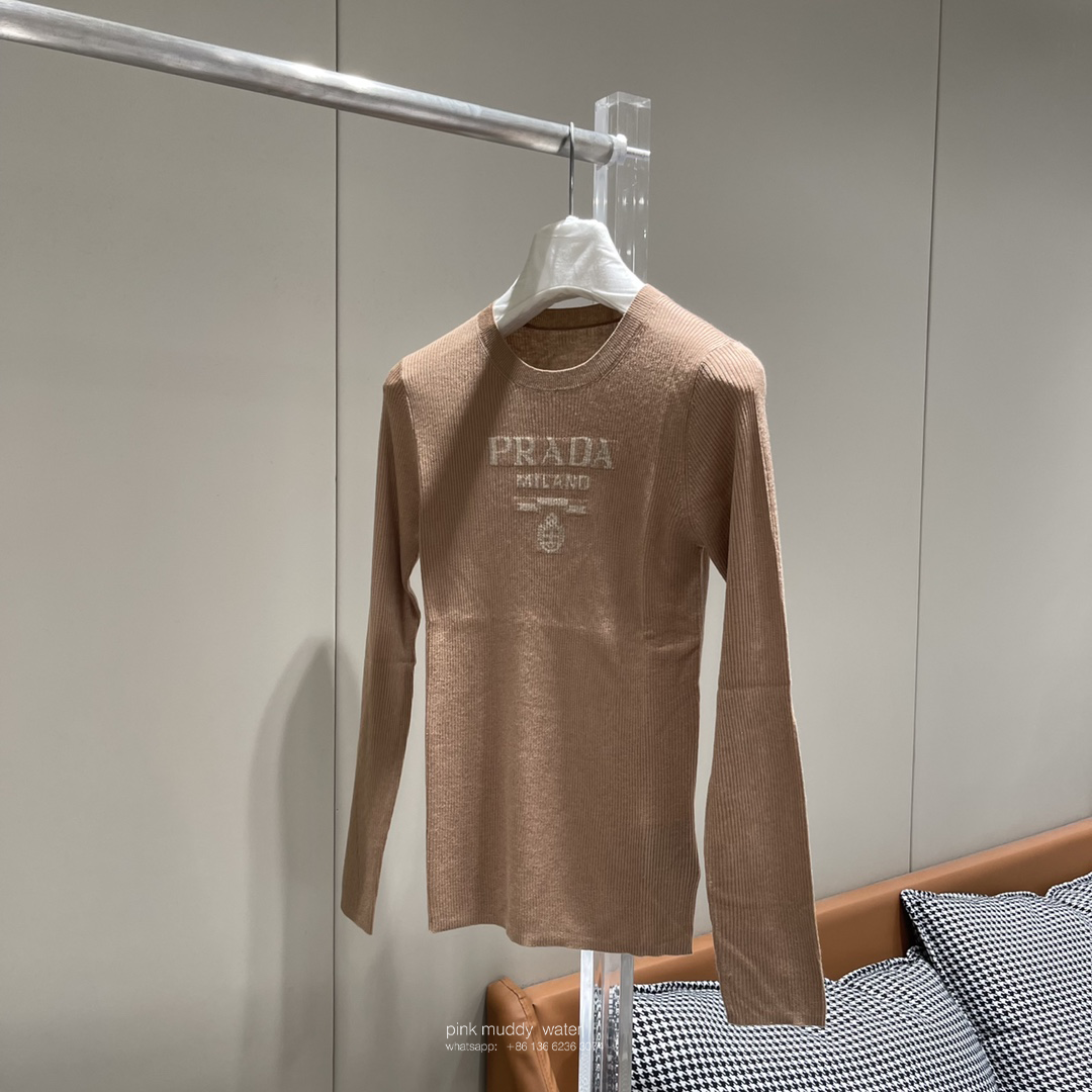 Wool, cashmere and lamé crew-neck sweater