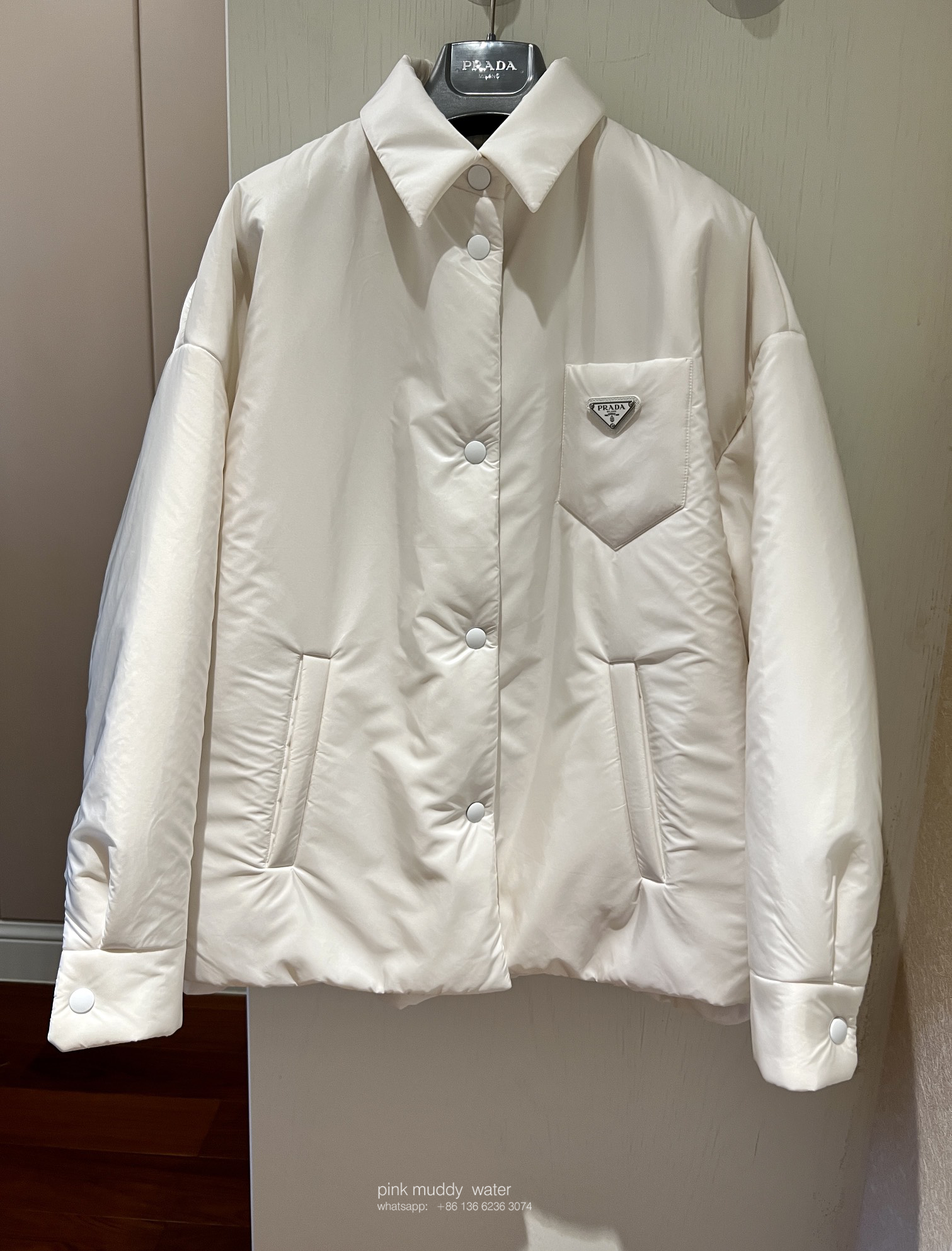 Light Re-Nylon padded jacket