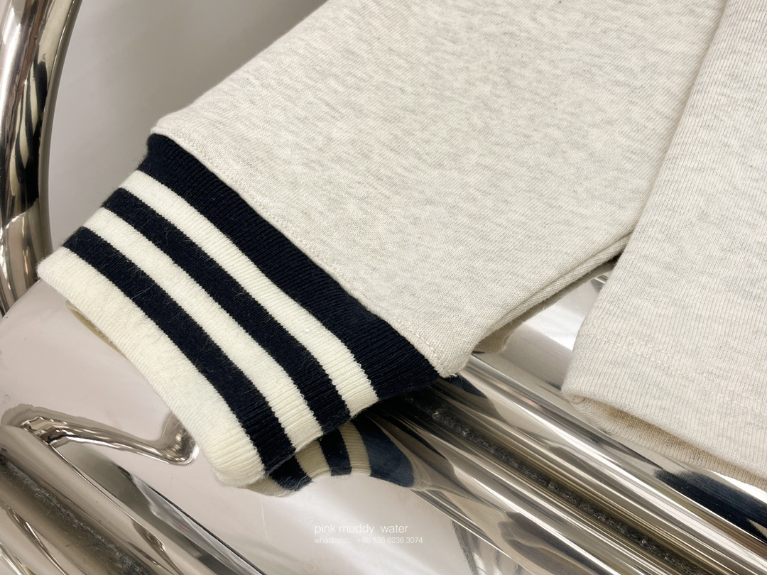 Oversized cotton fleece hoodie