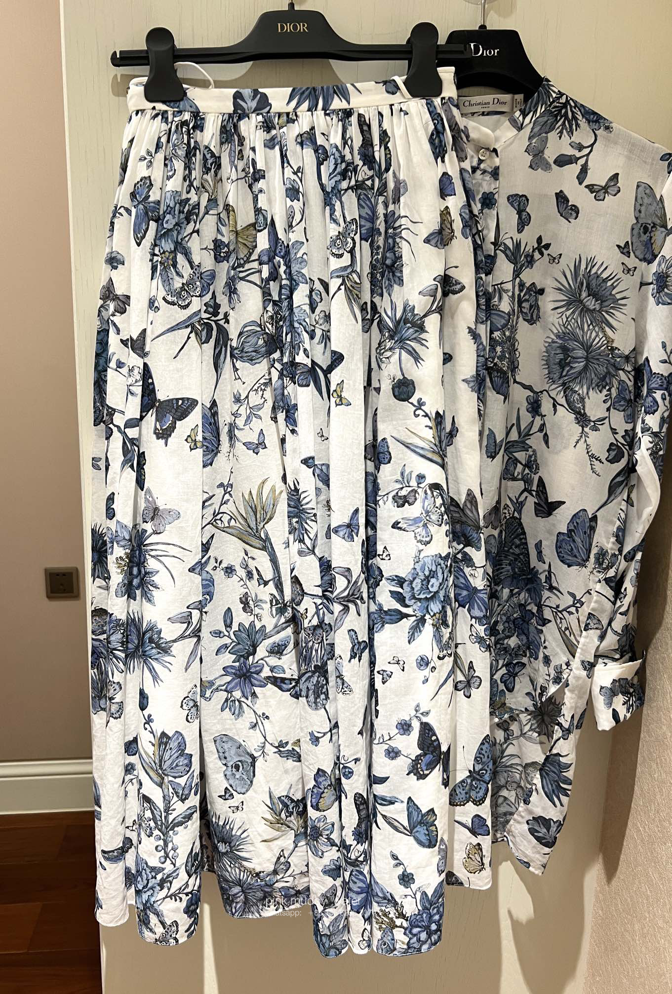 FLARED MID-LENGTH SKIRT