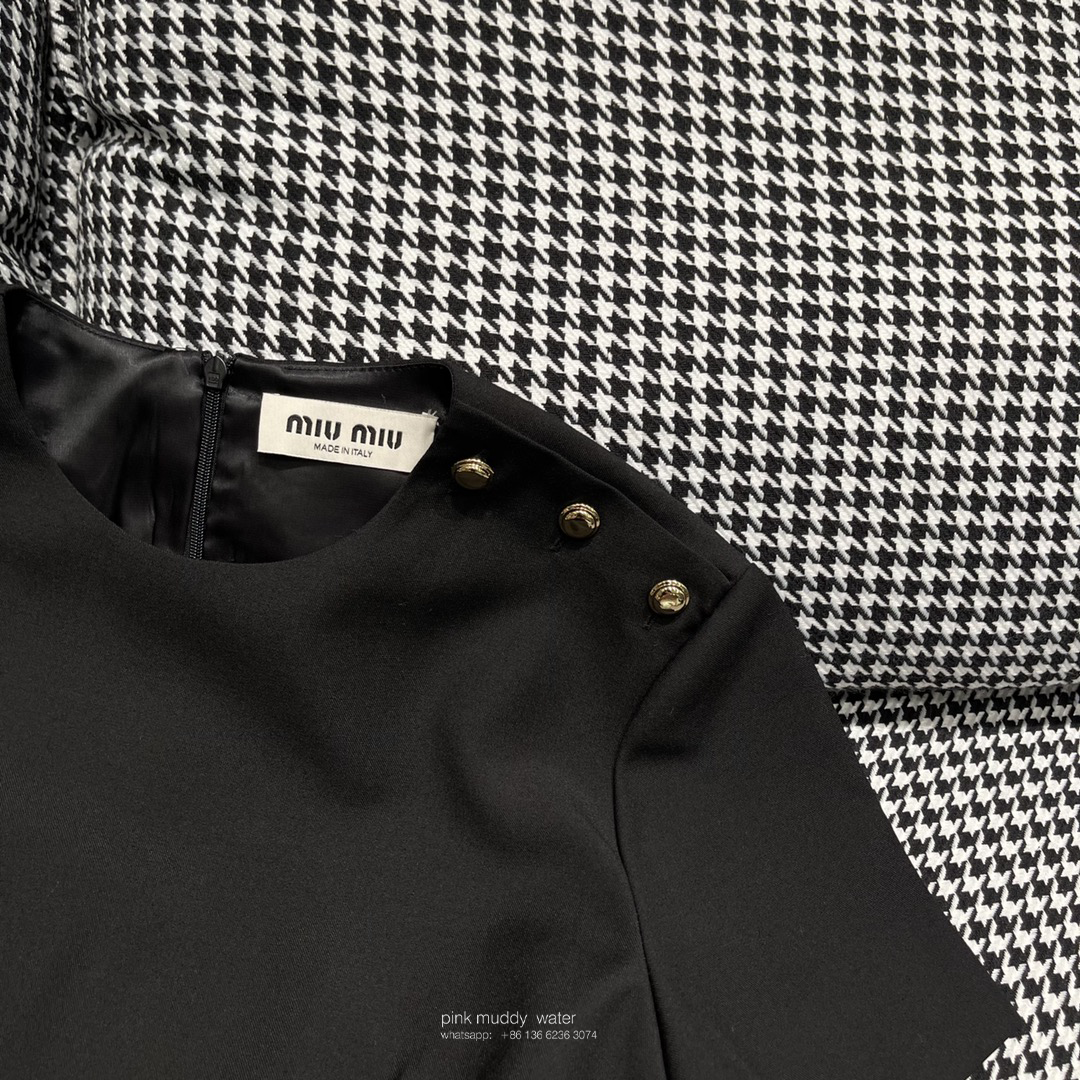 Grain de poudre wool mini dress