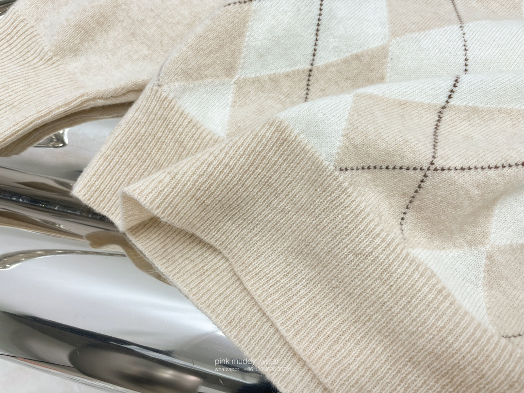 Cashmere Knitted Polo Shirt