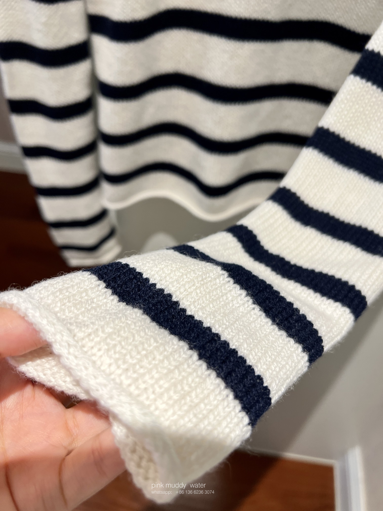 DIOR MARINIÈRE NON, JE NE REGRETTE RIEN SWEATER