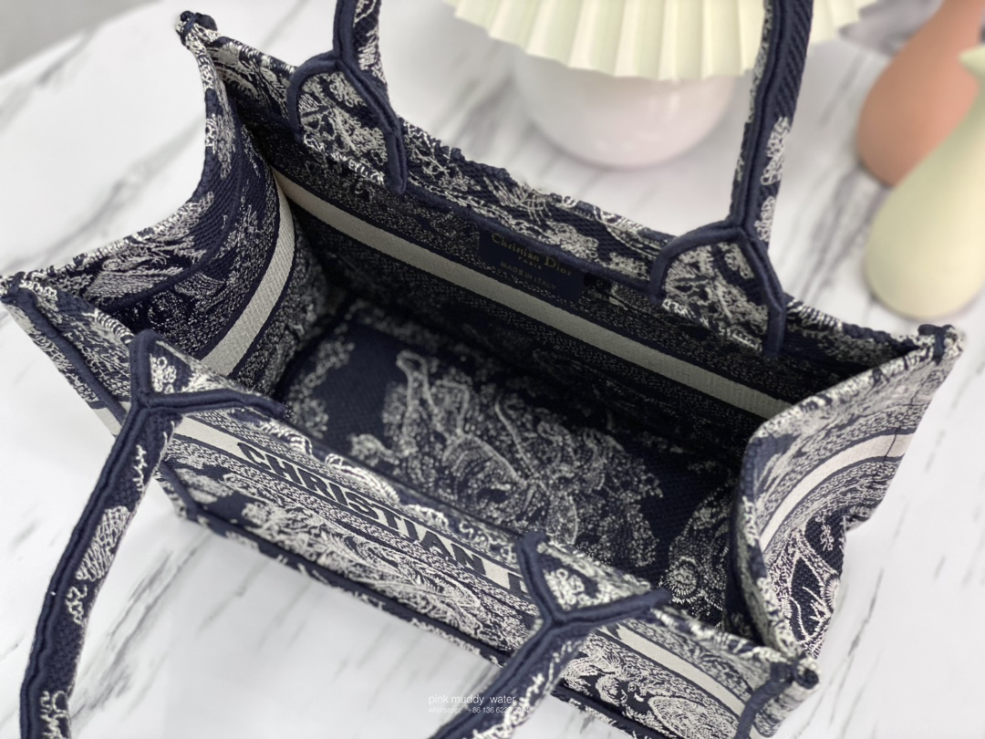 SMALL DIOR BOOK TOTE