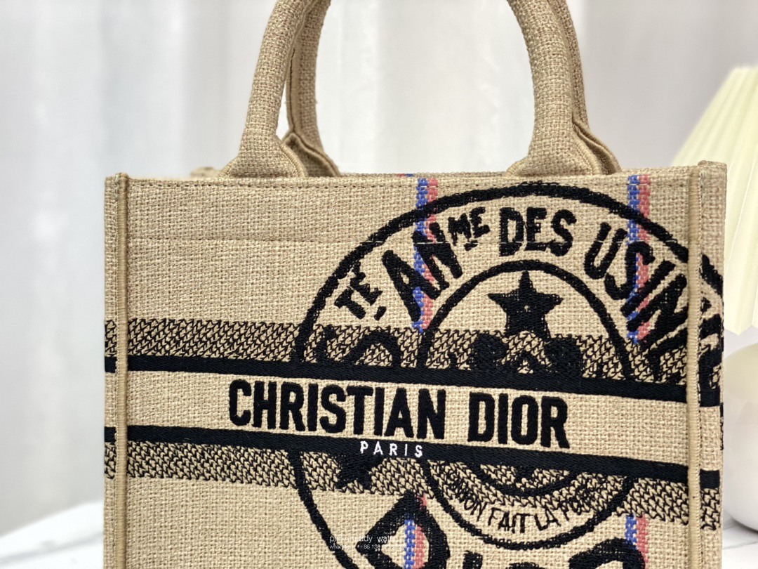 SMALL DIOR BOOK TOTE