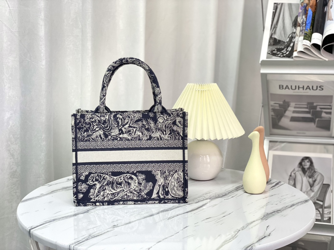 SMALL DIOR BOOK TOTE