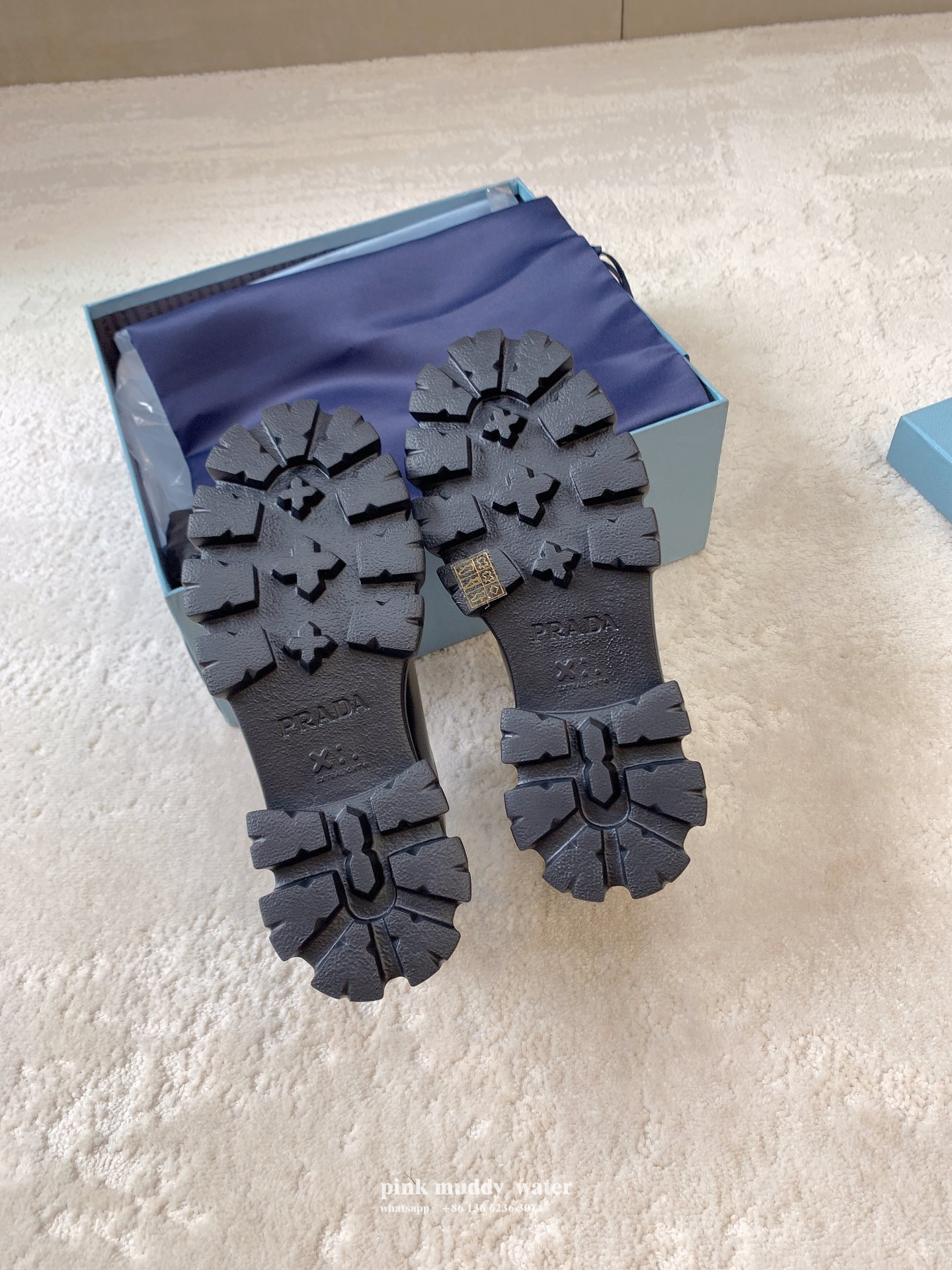 Monolith brushed leather lace-up shoes