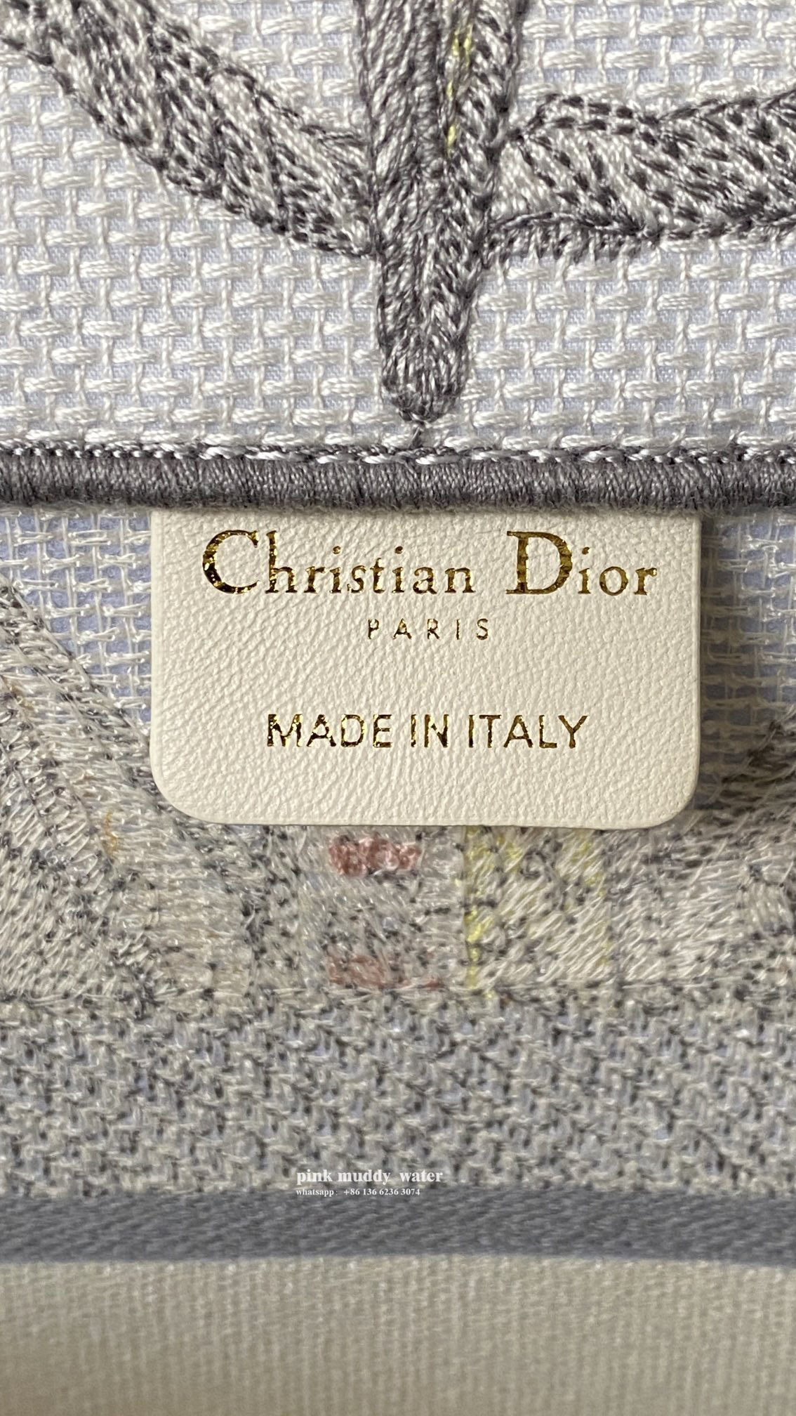 SMALL DIOR BOOK TOTE
