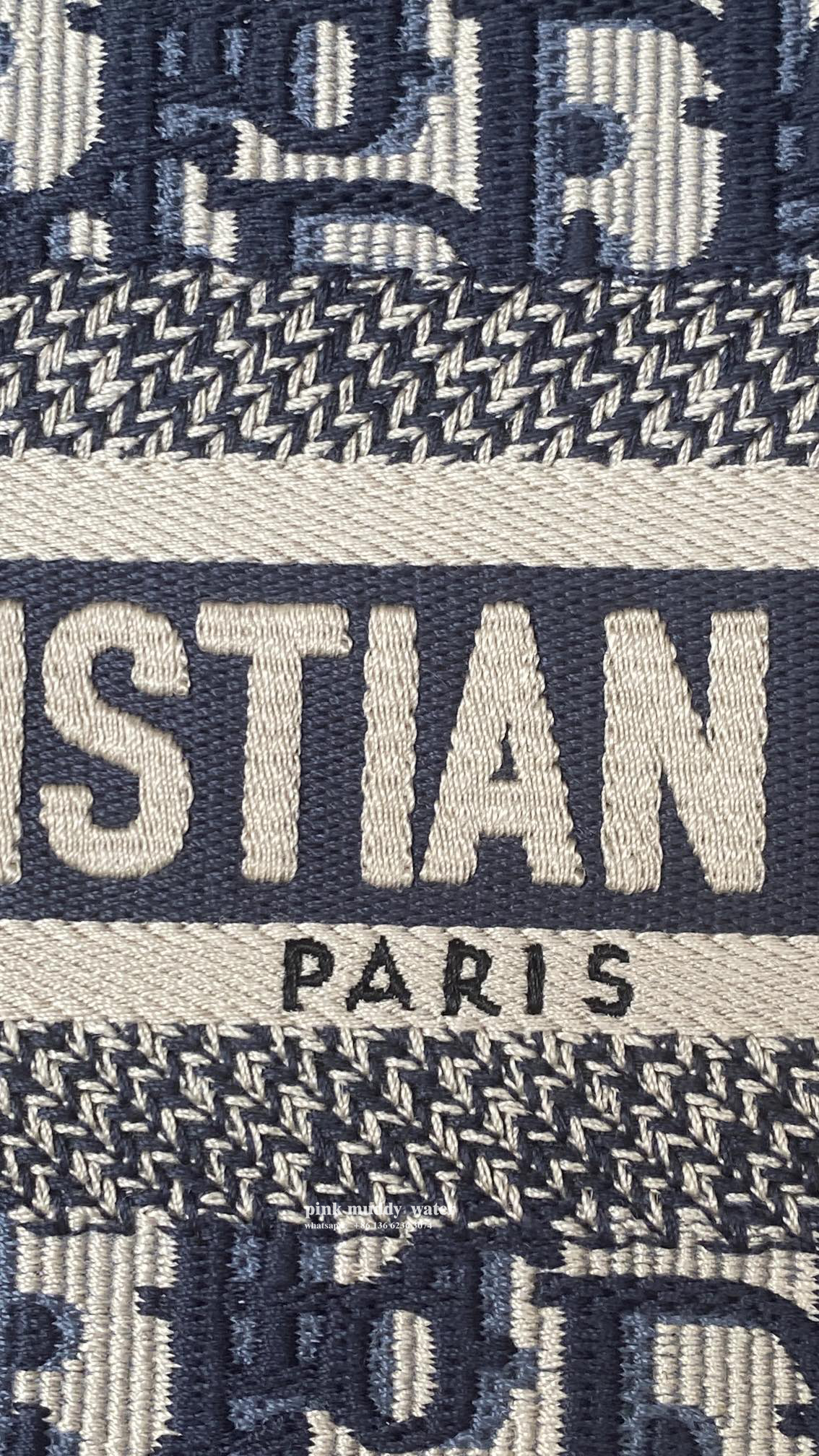 SMALL DIOR BOOK TOTE