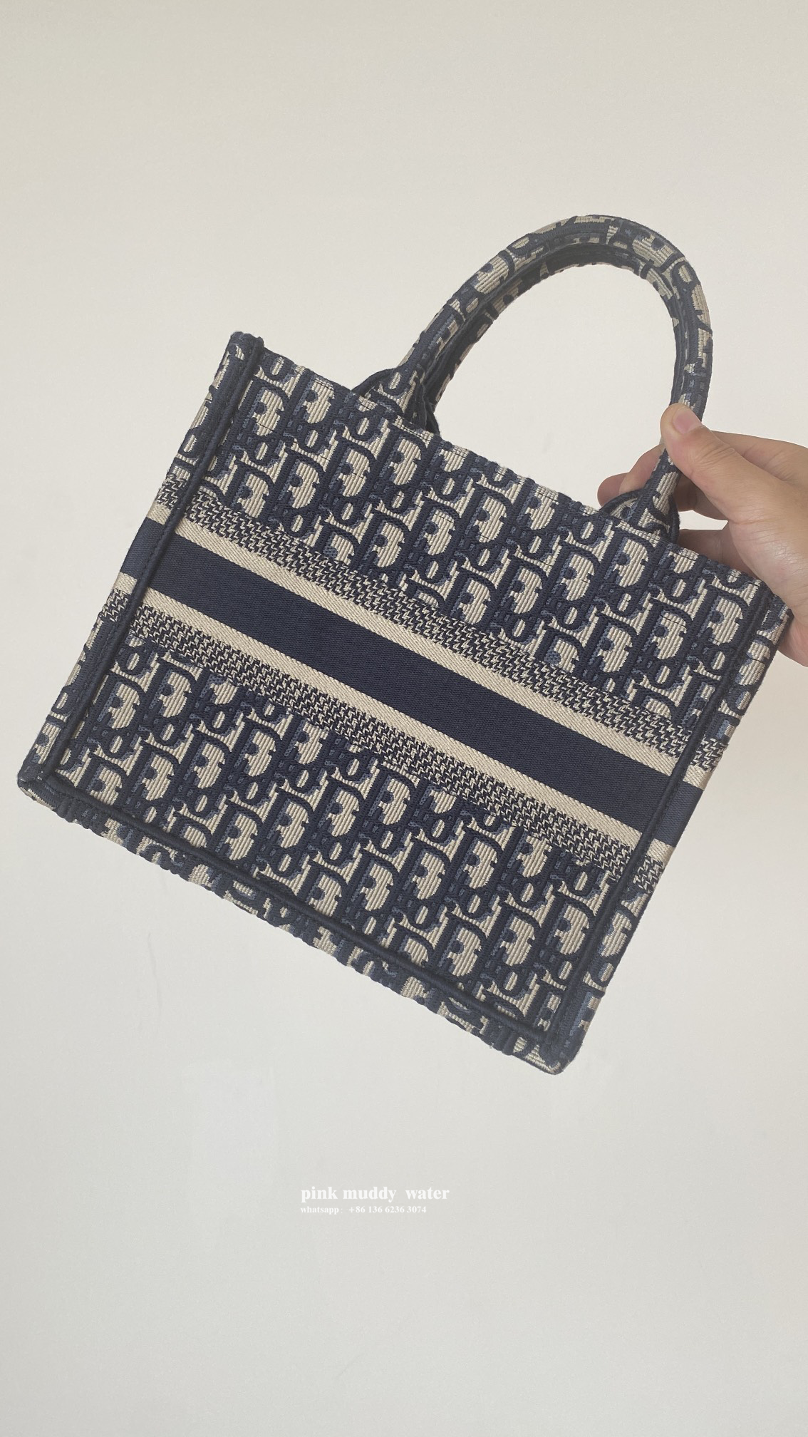 SMALL DIOR BOOK TOTE