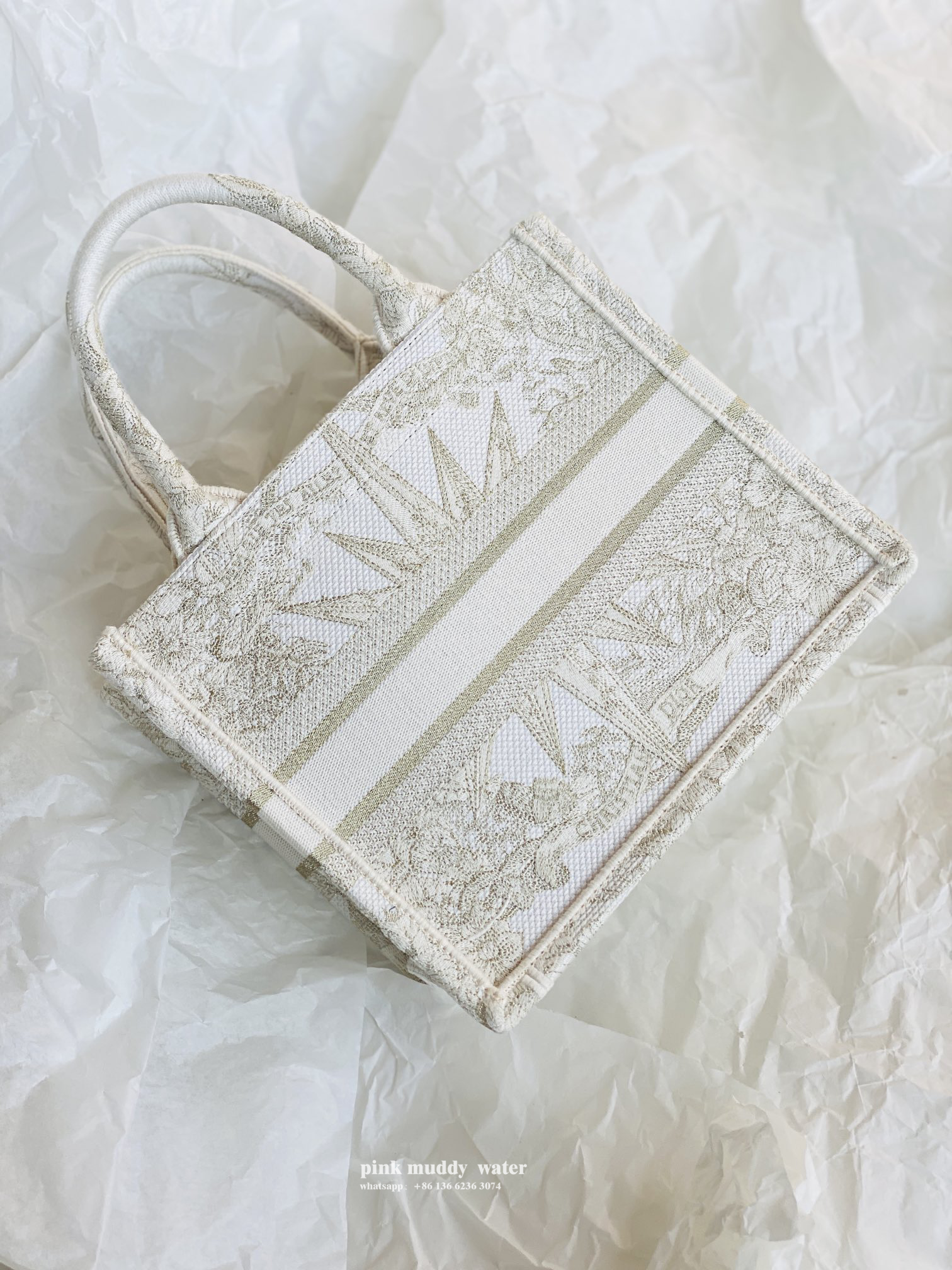 SMALL DIOR BOOK TOTE