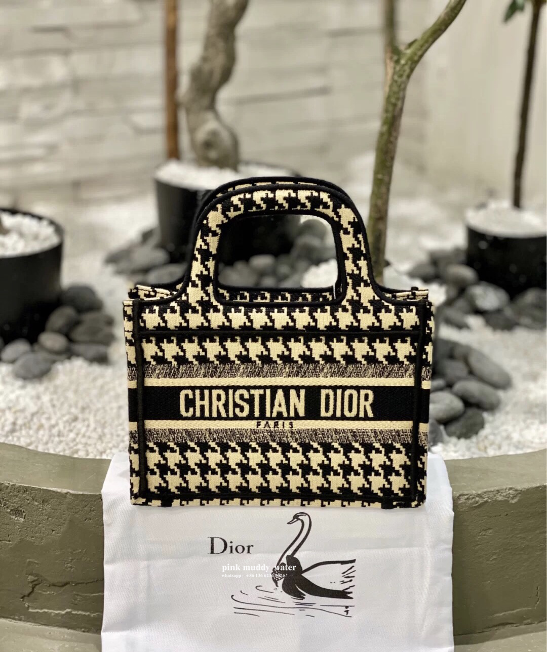 SMALL DIOR BOOK TOTE