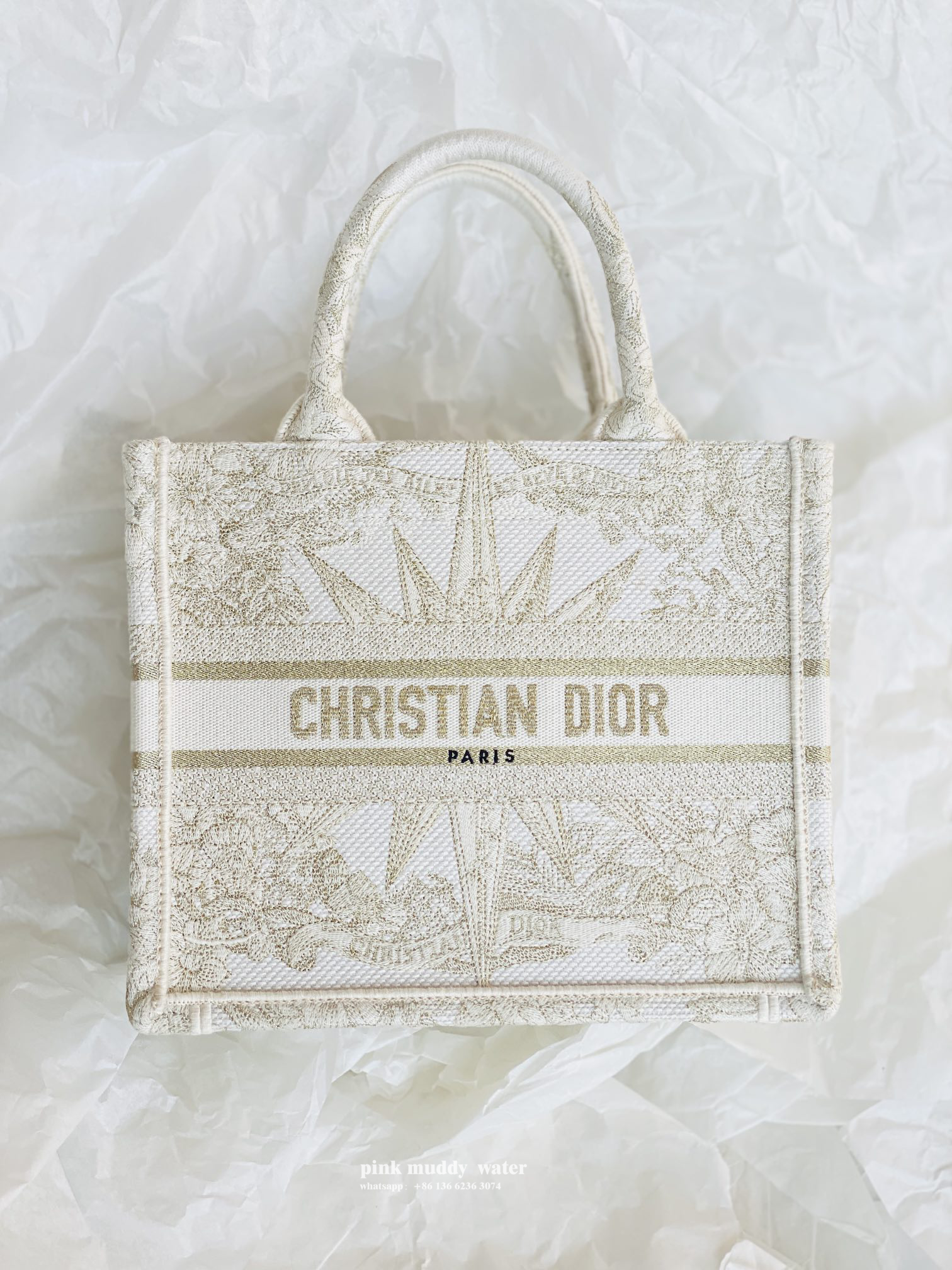 SMALL DIOR BOOK TOTE