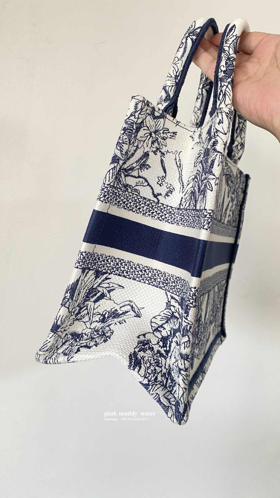 SMALL DIOR BOOK TOTE