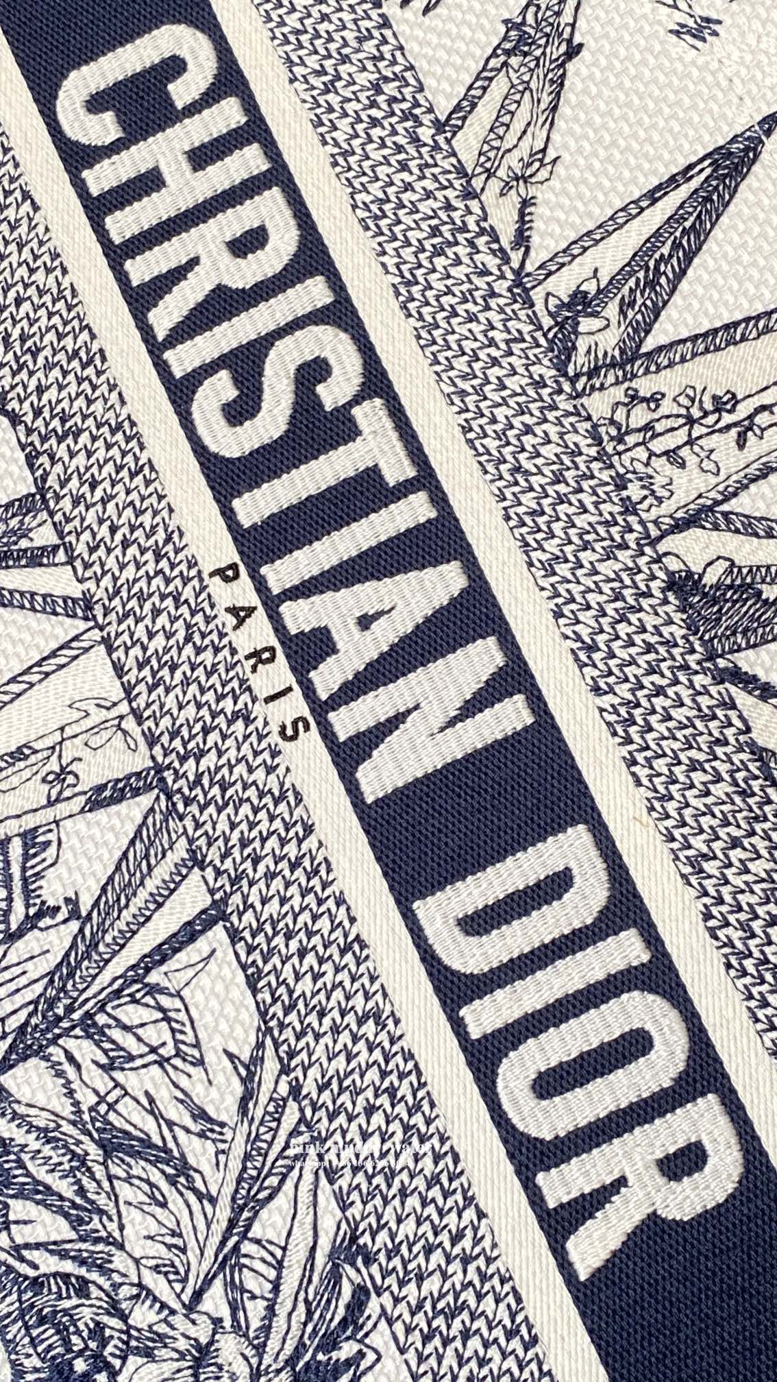 SMALL DIOR BOOK TOTE