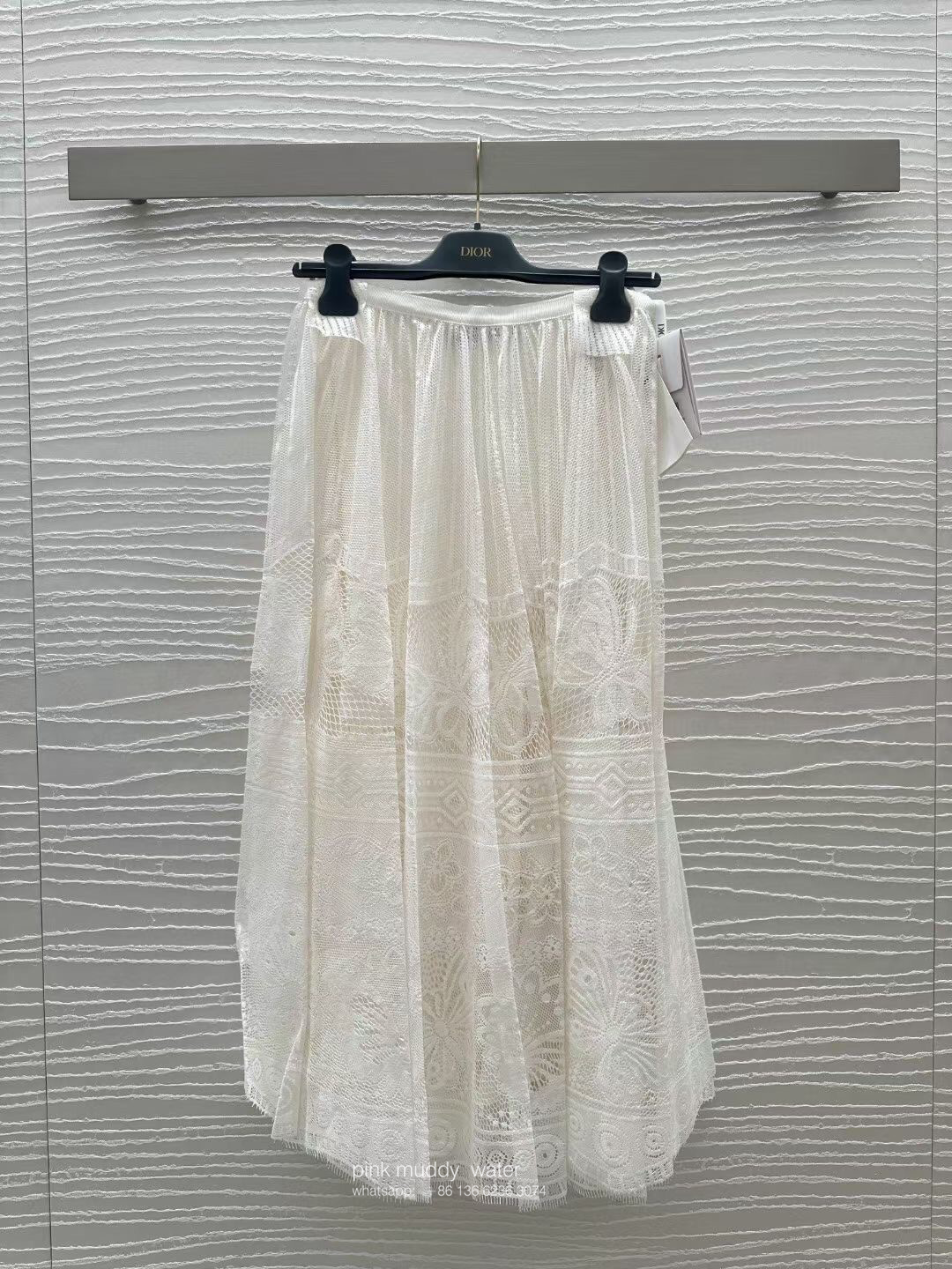 FLARED MID-LENGTH SKIRT