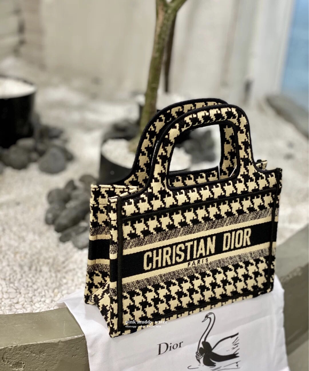 SMALL DIOR BOOK TOTE