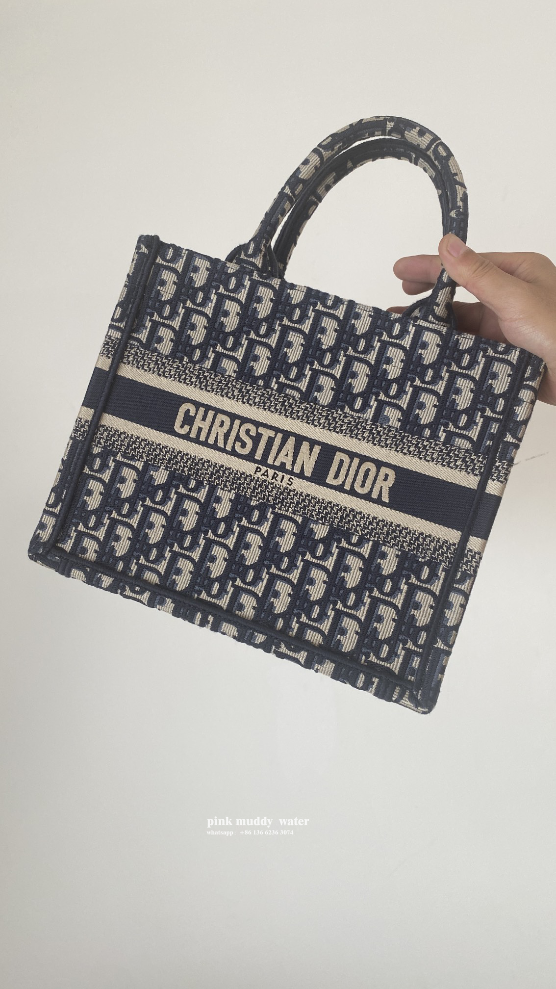 SMALL DIOR BOOK TOTE