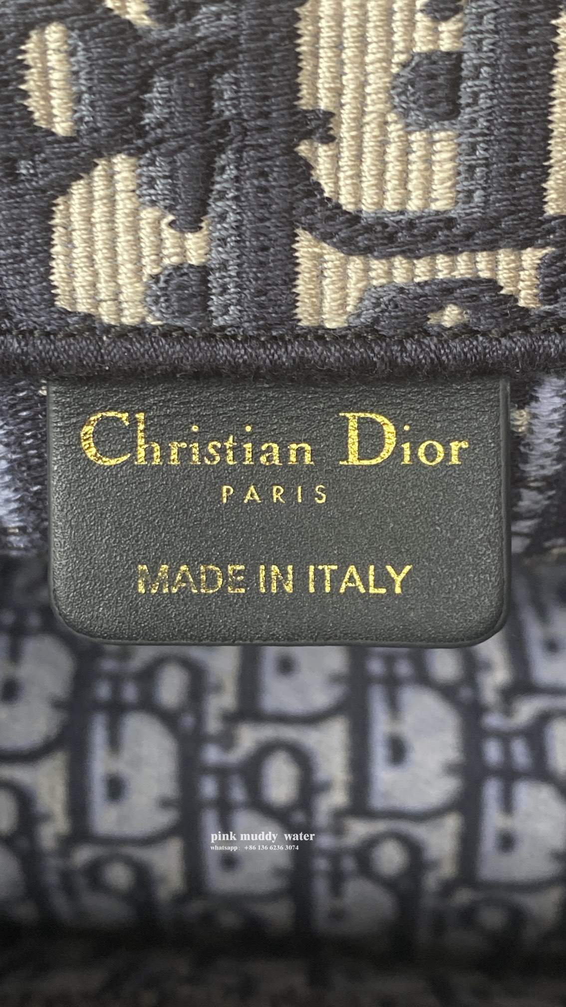 SMALL DIOR BOOK TOTE