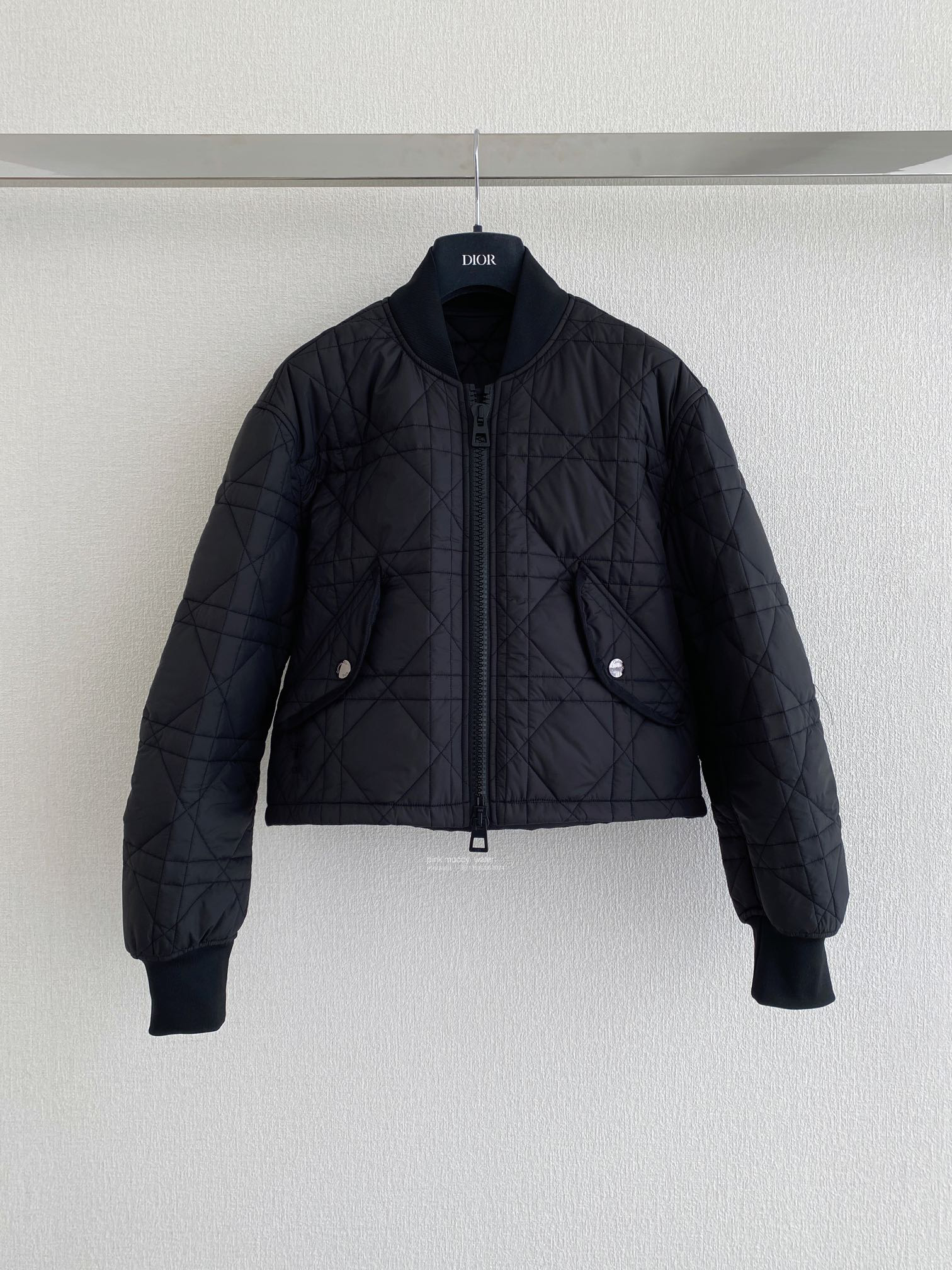 MACROCANNAGE BOMBER JACKET