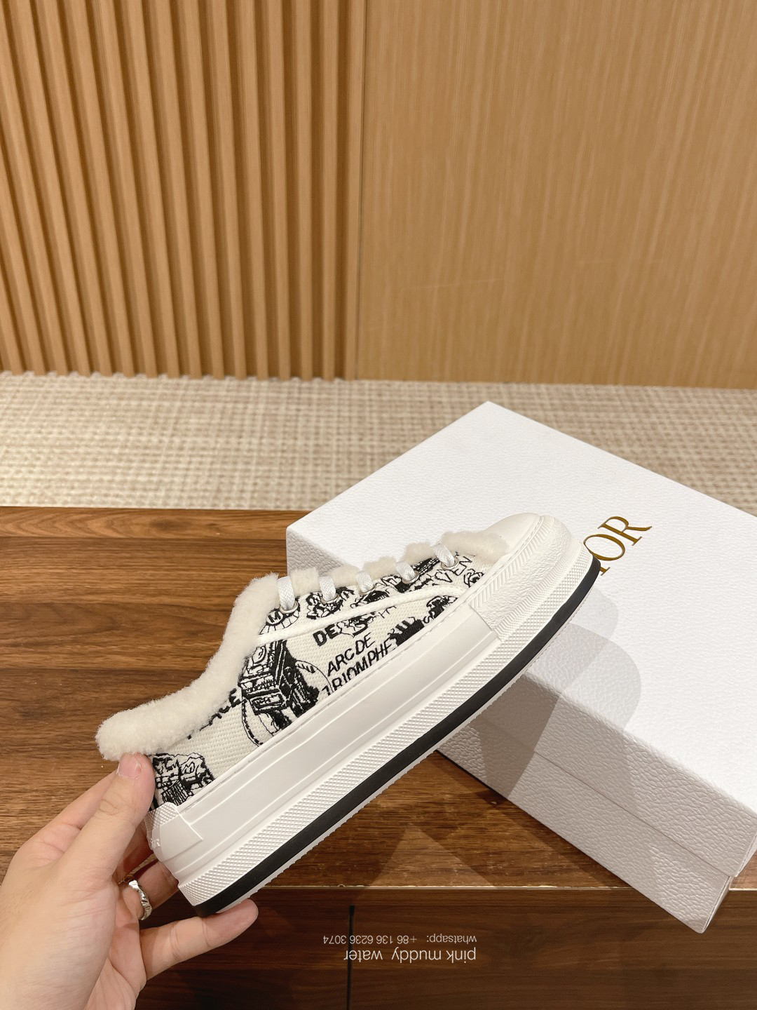 WALK'N'DIOR PLATFORM SNEAKER