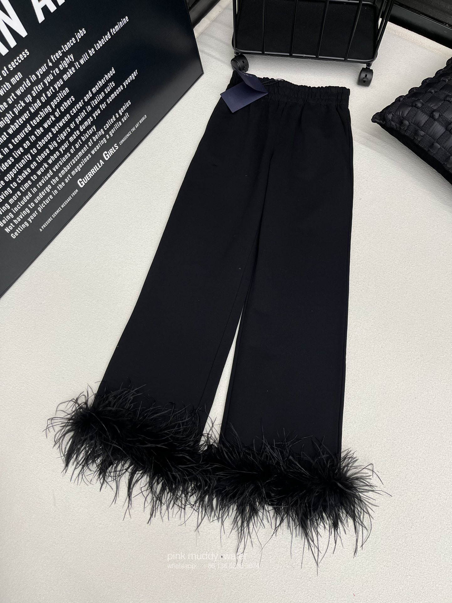 Cotton fleece joggers