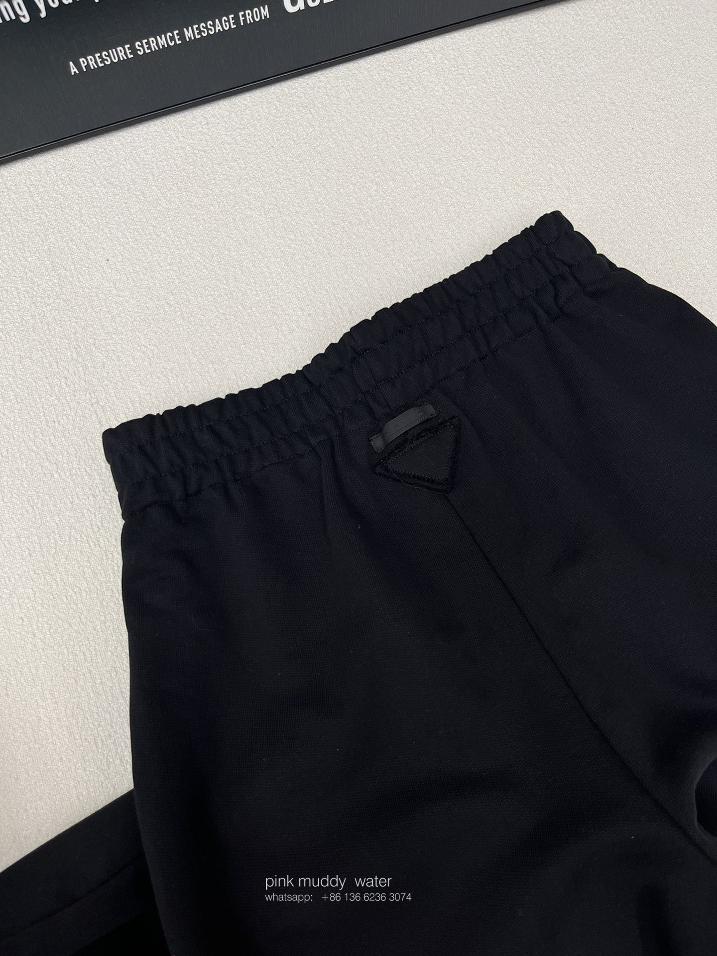 Cotton fleece joggers