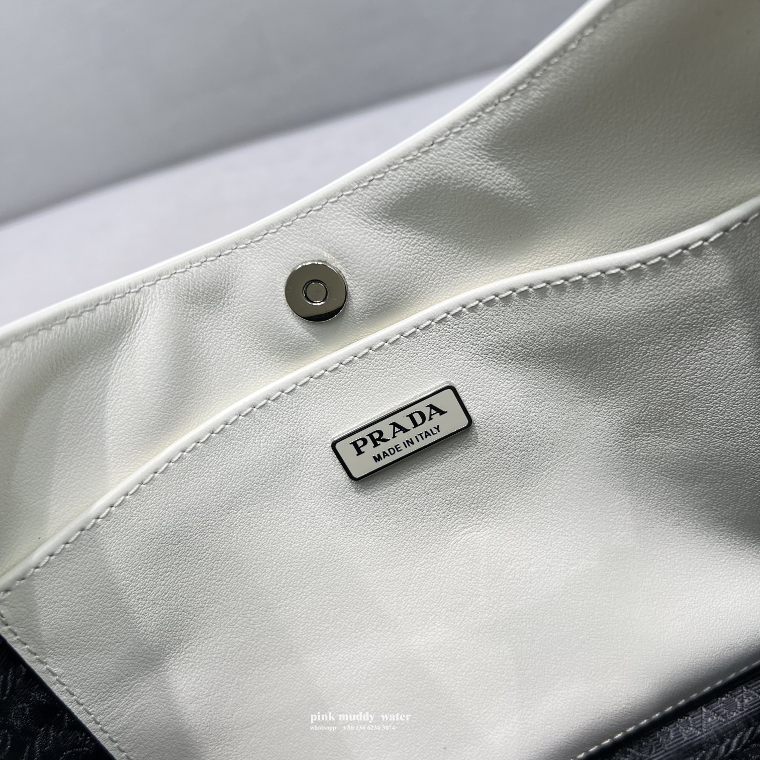 Prada Cleo brushed leather shoulder bag