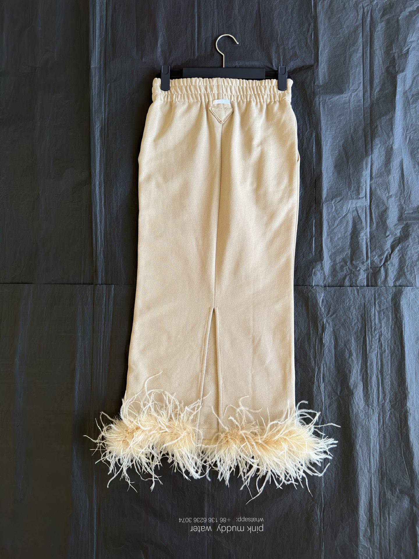 Cotton fleece skirt