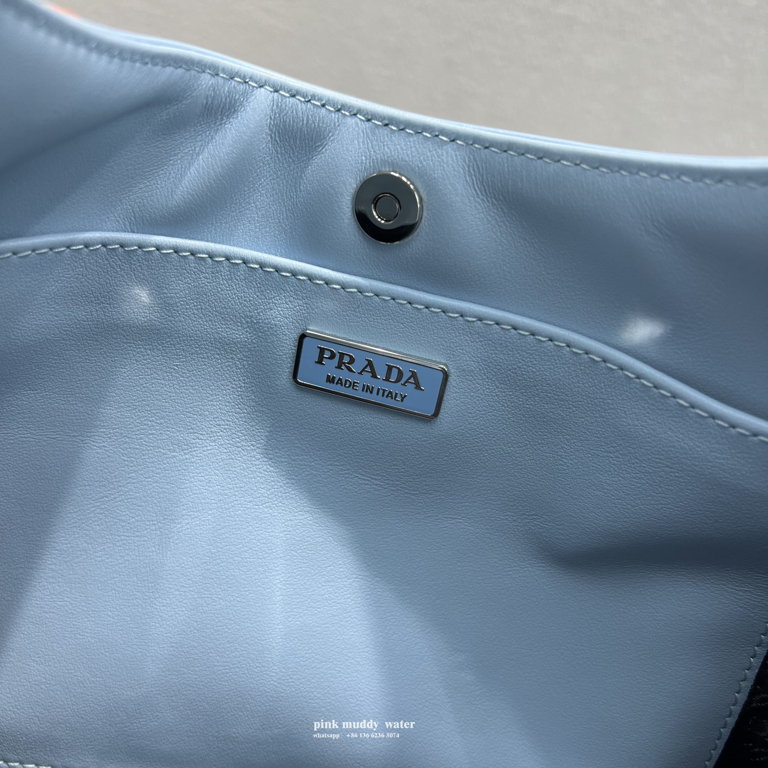 Prada Cleo brushed leather shoulder bag