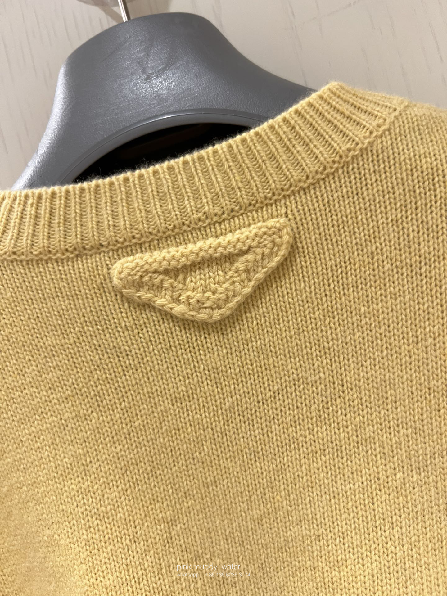 Wool and cashmere crew-neck sweater