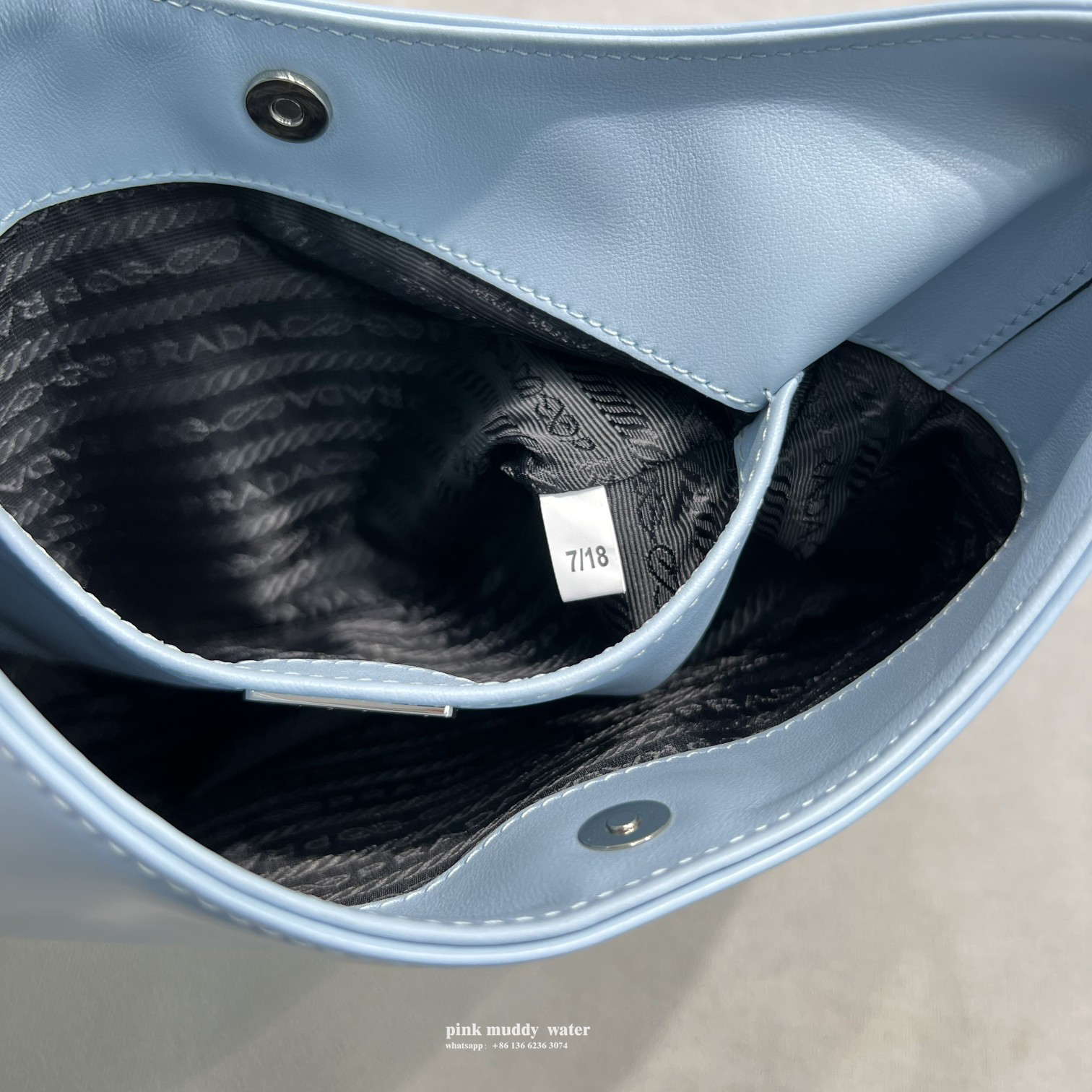 Prada Cleo brushed leather shoulder bag