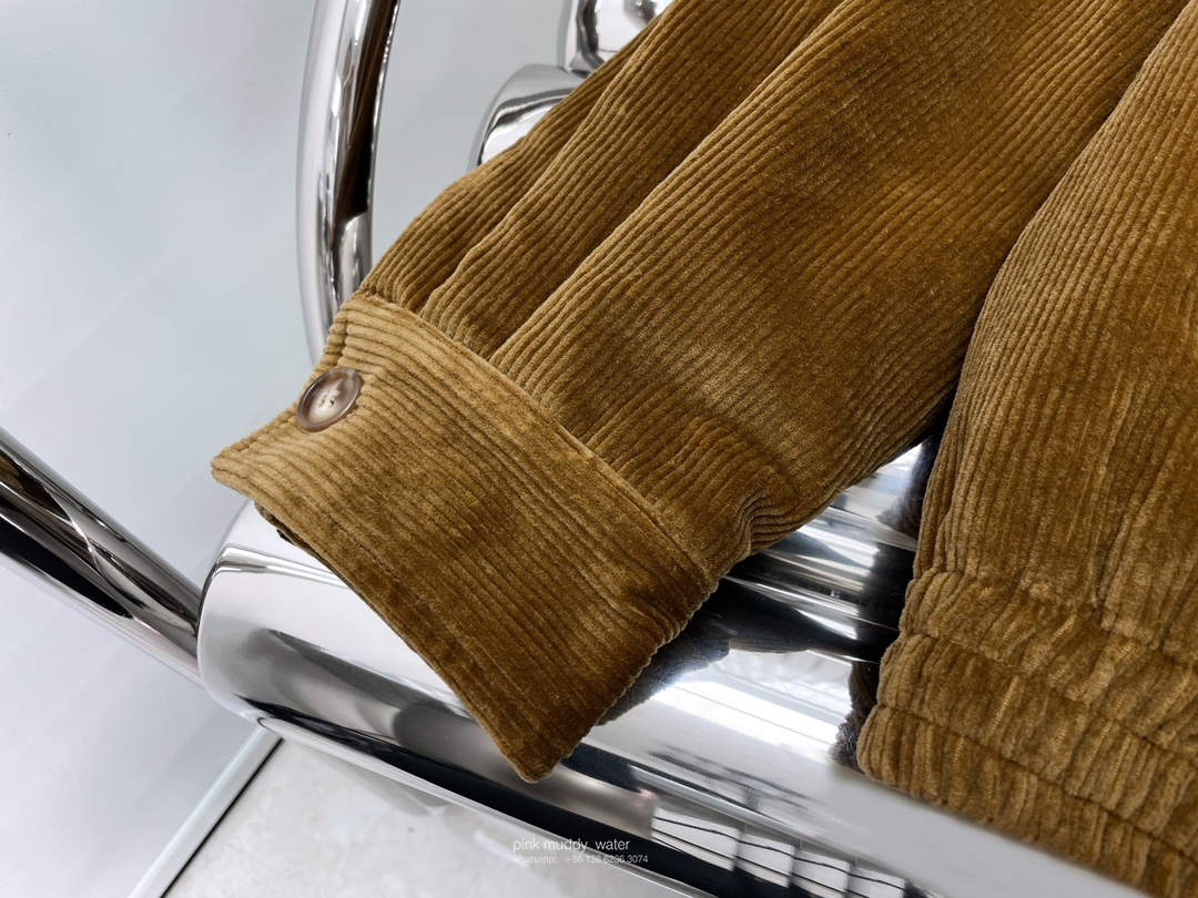 Corduroy tunic jacket