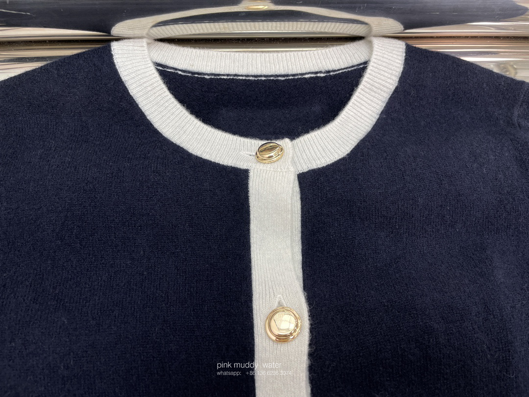 cashmere knitted cardigan