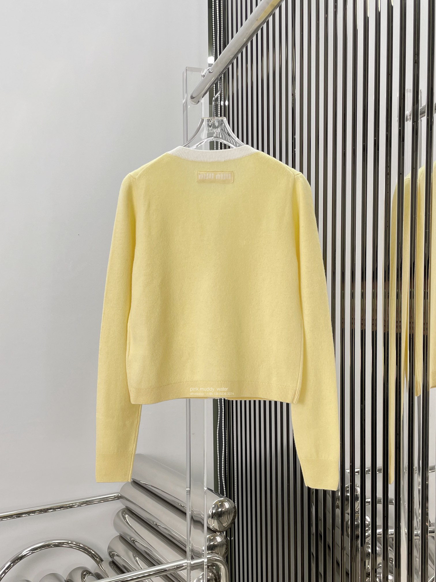 cashmere knitted cardigan