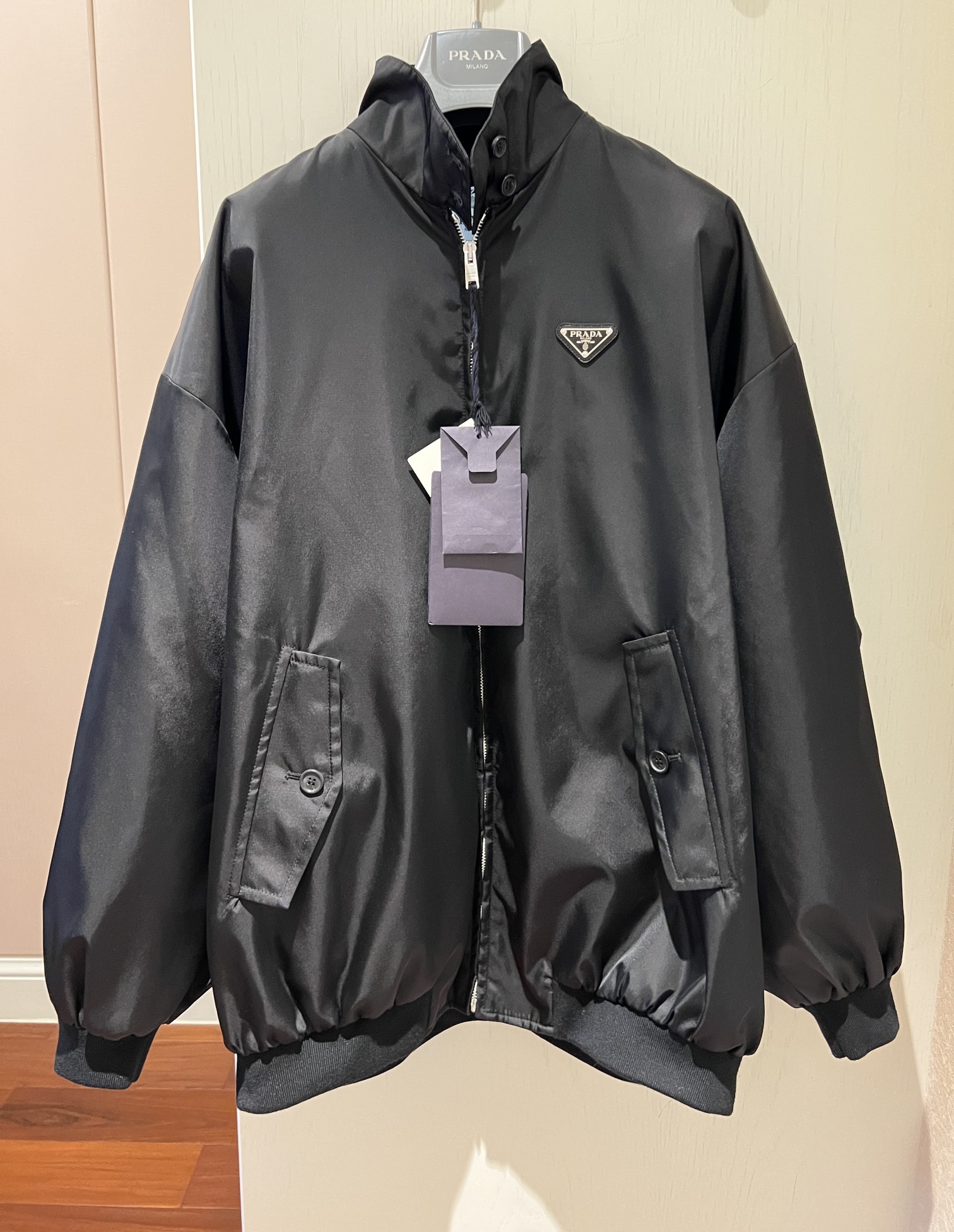 Re-Nylon blouson jacket