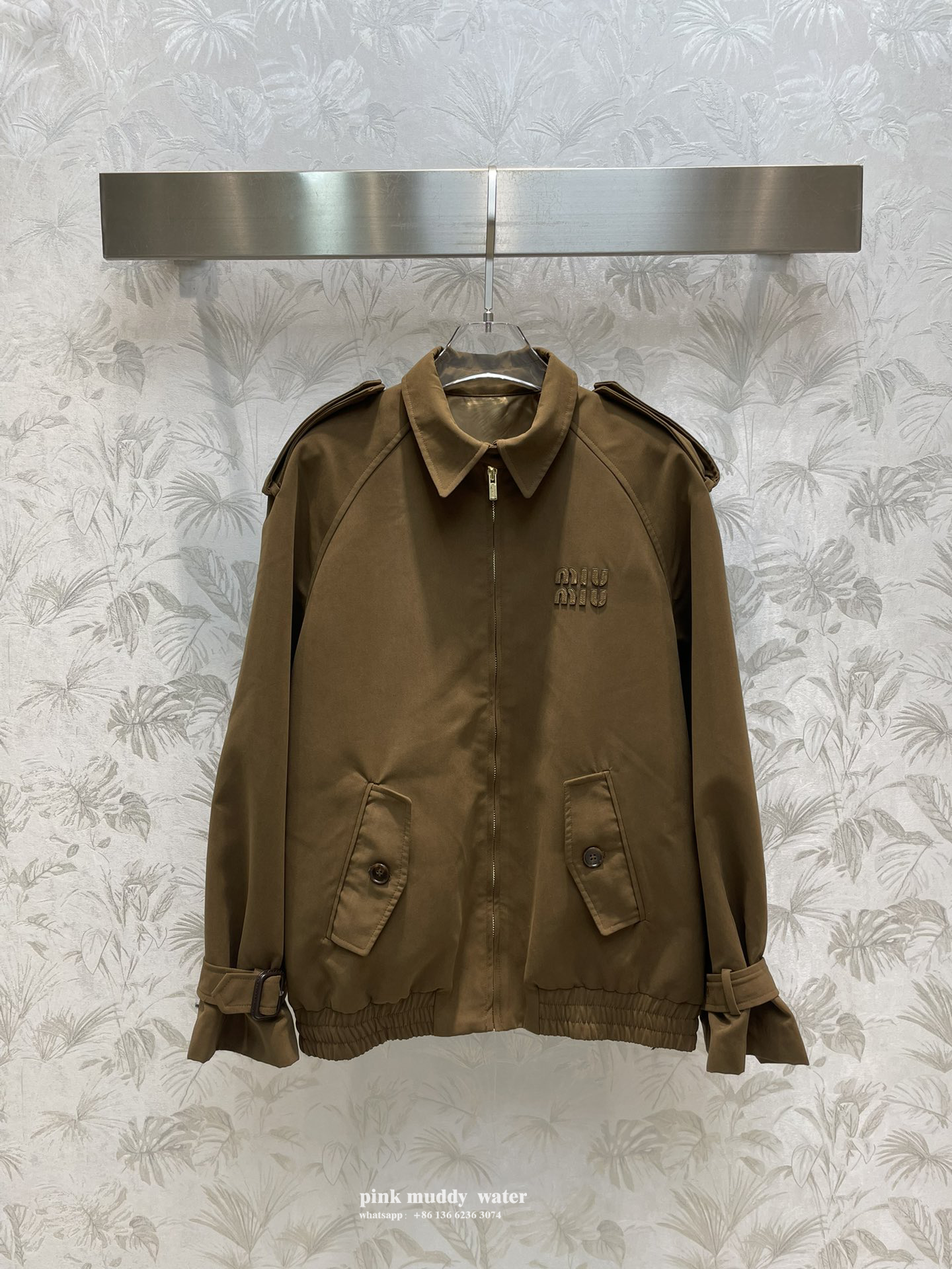 Gabardine Tunic Jacket