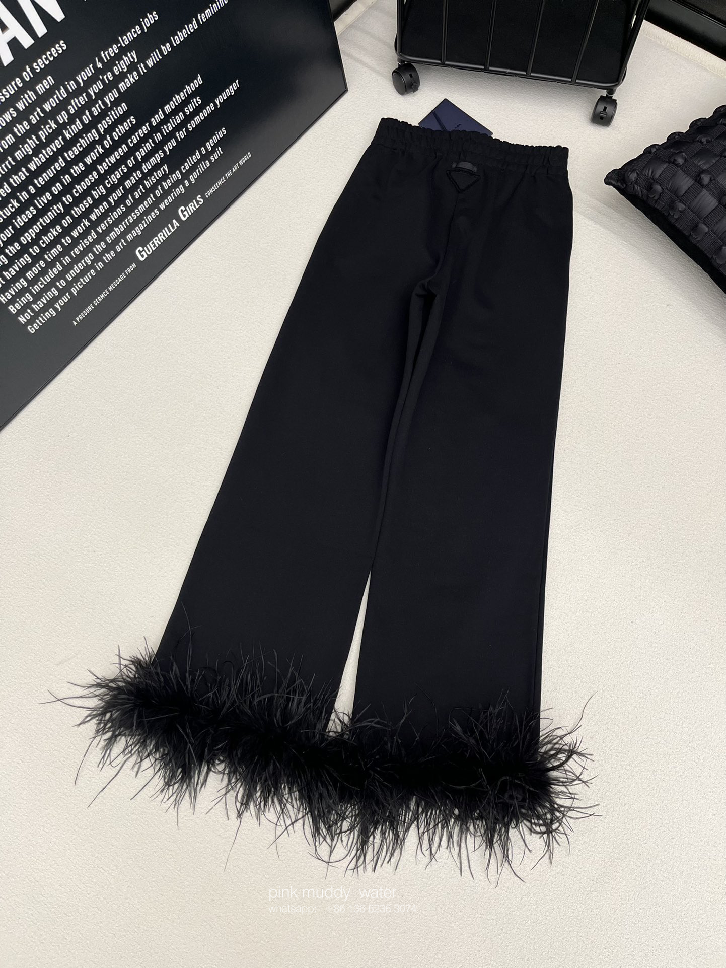 Cotton fleece joggers