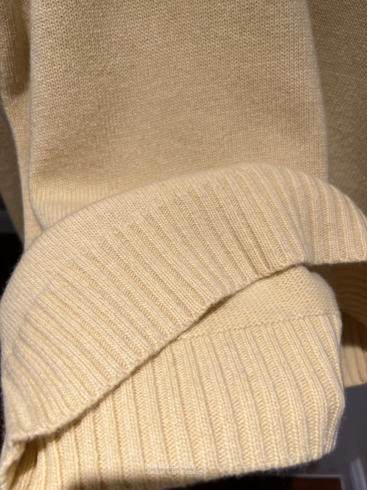 Wool and cashmere crew-neck sweater