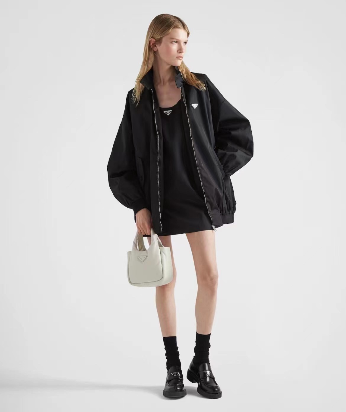 Re-Nylon blouson jacket