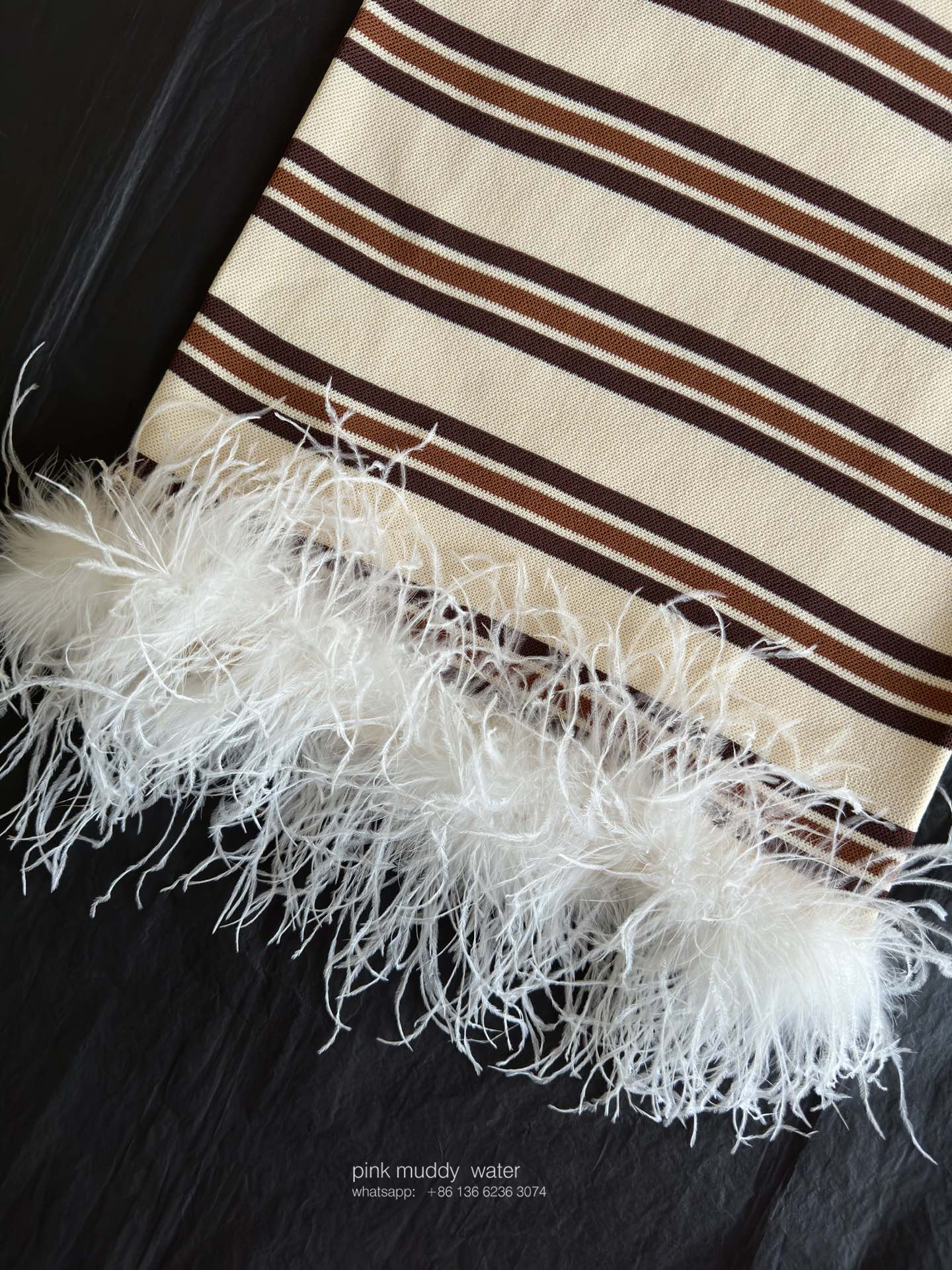 Silk cotton-blend polo dress