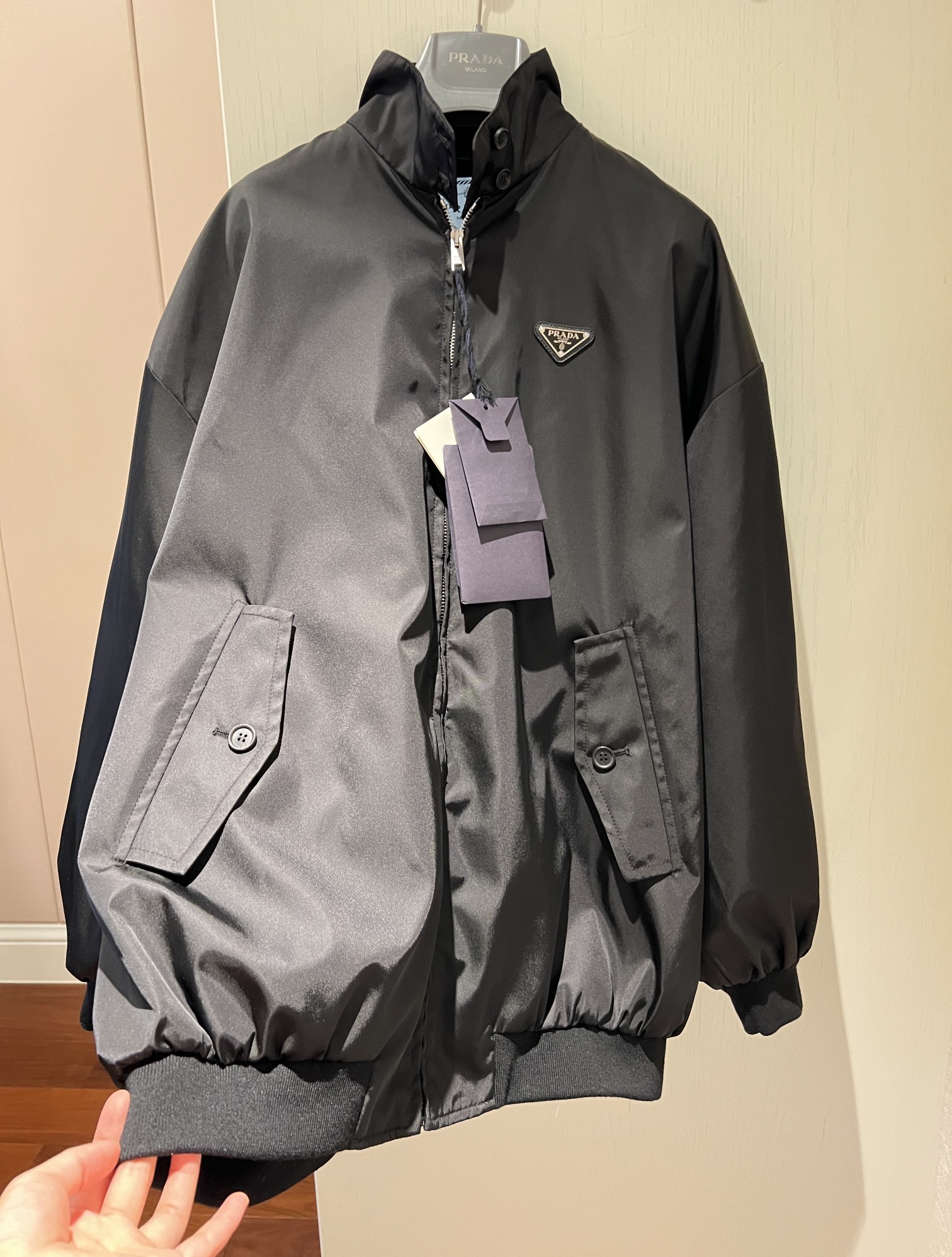 Re-Nylon blouson jacket
