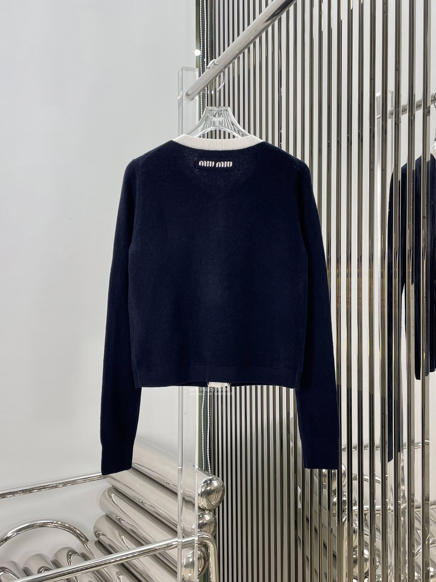 cashmere knitted cardigan