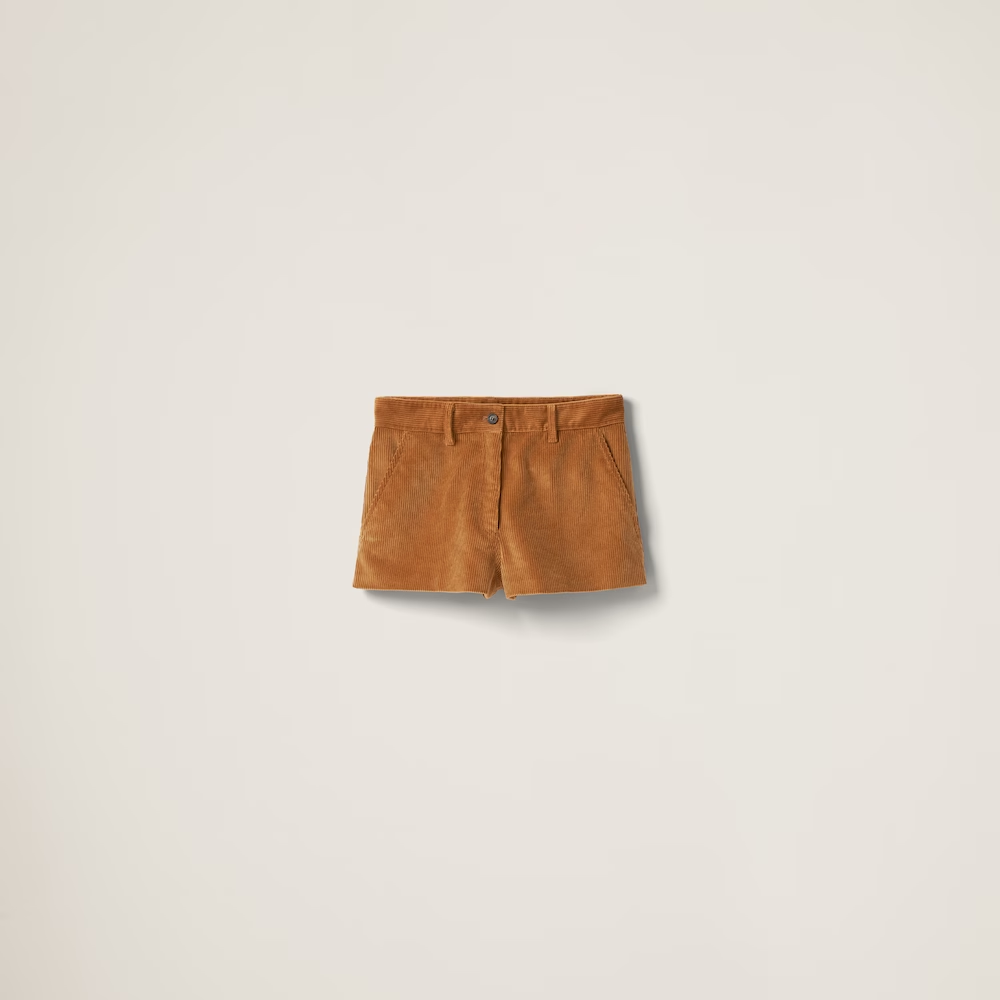 corduroy shorts