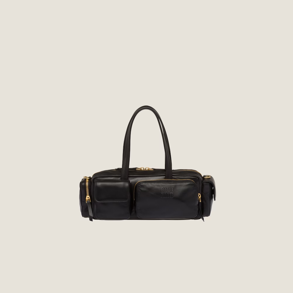 Nappa leather Pocket bag