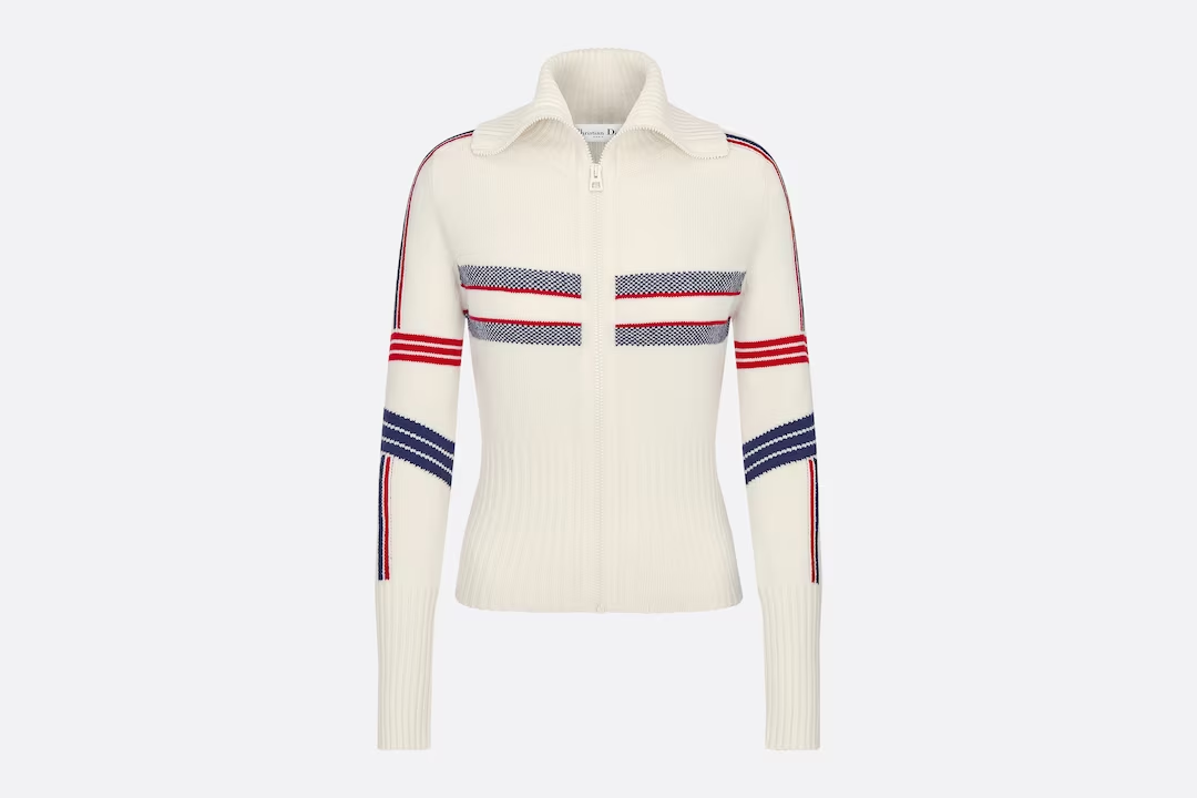 DIORALPS ZIPPED CARDIGAN