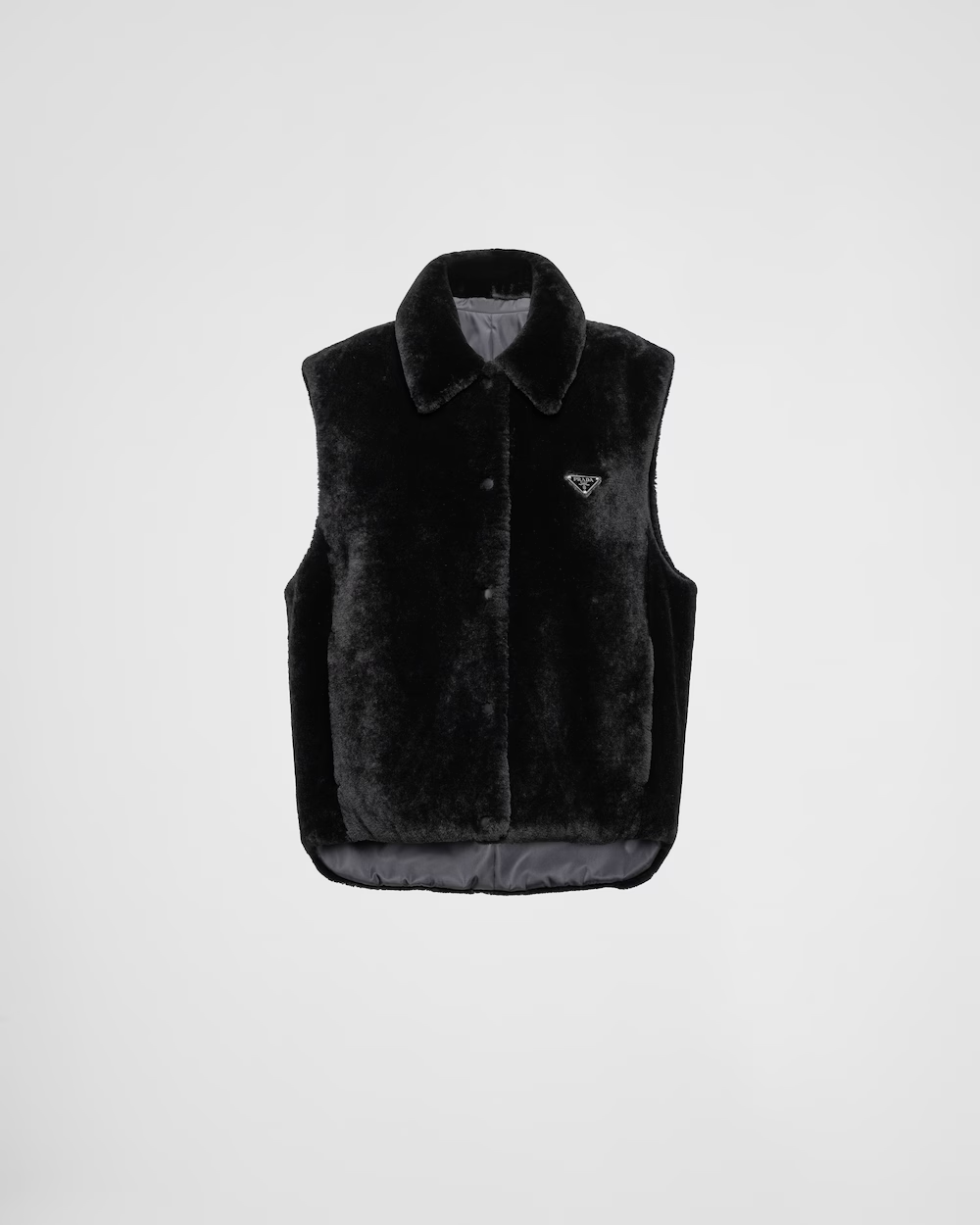 Shearling vest